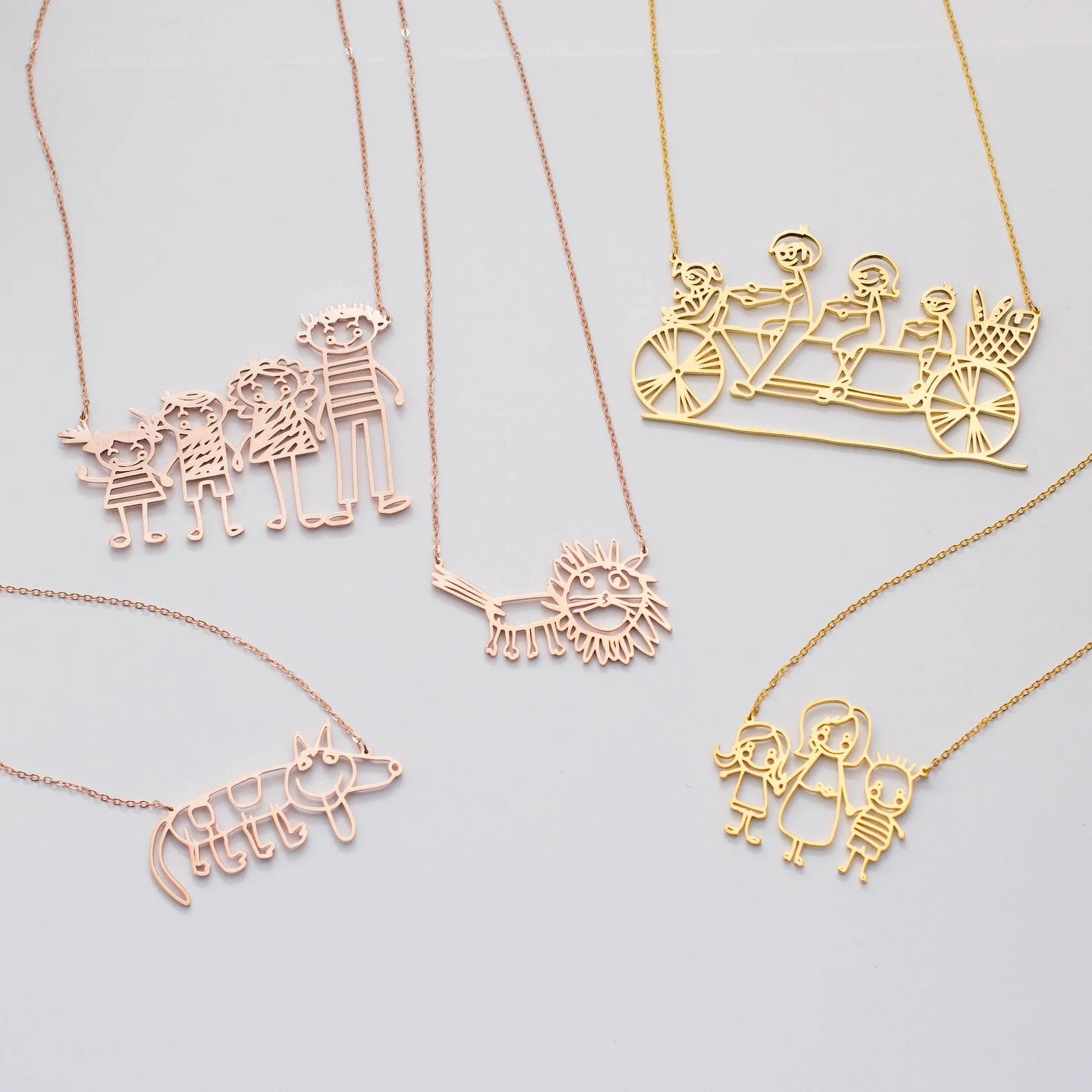 Kids Drawing Necklace - Image 5