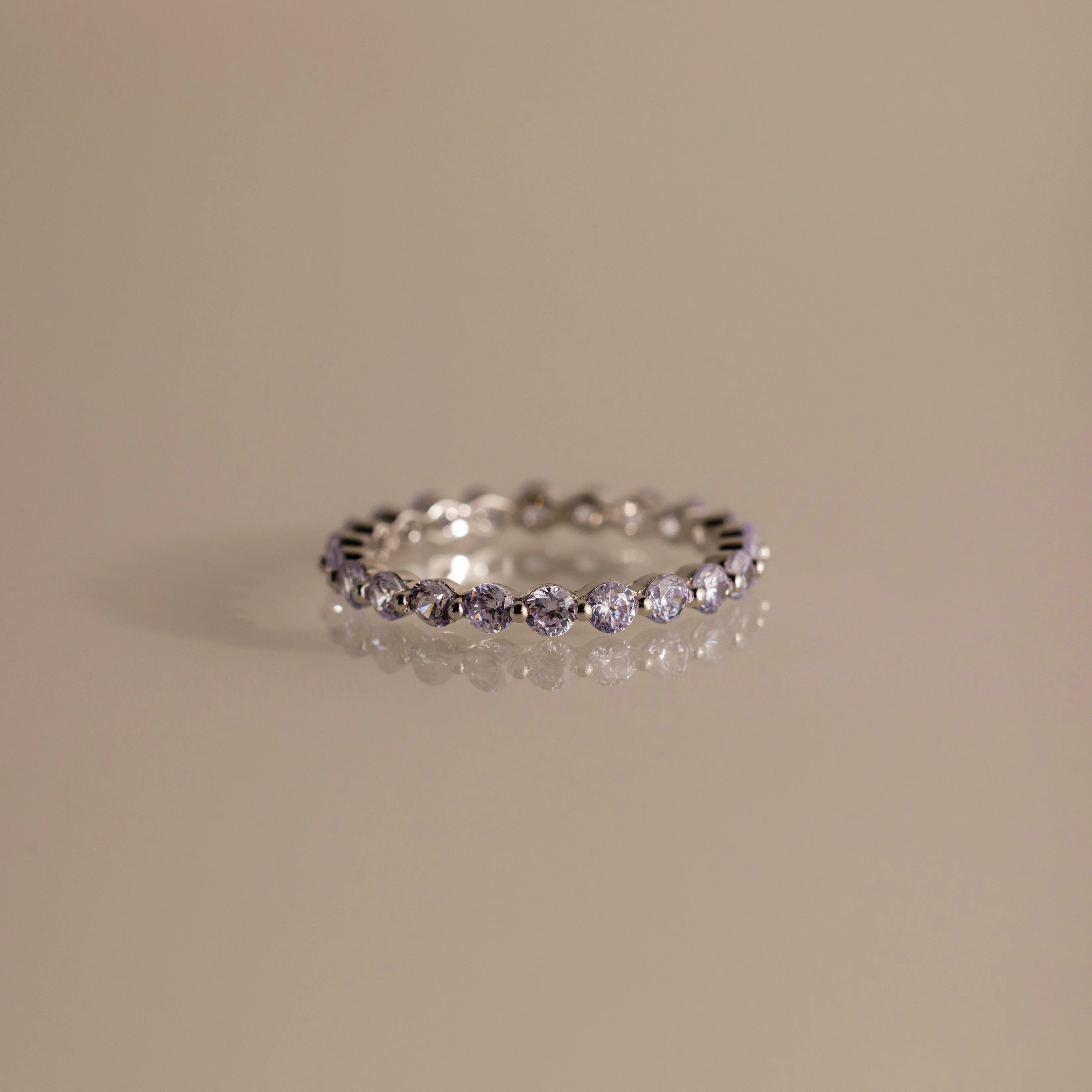 Lace Eternity Alexandrite Ring - Image 6