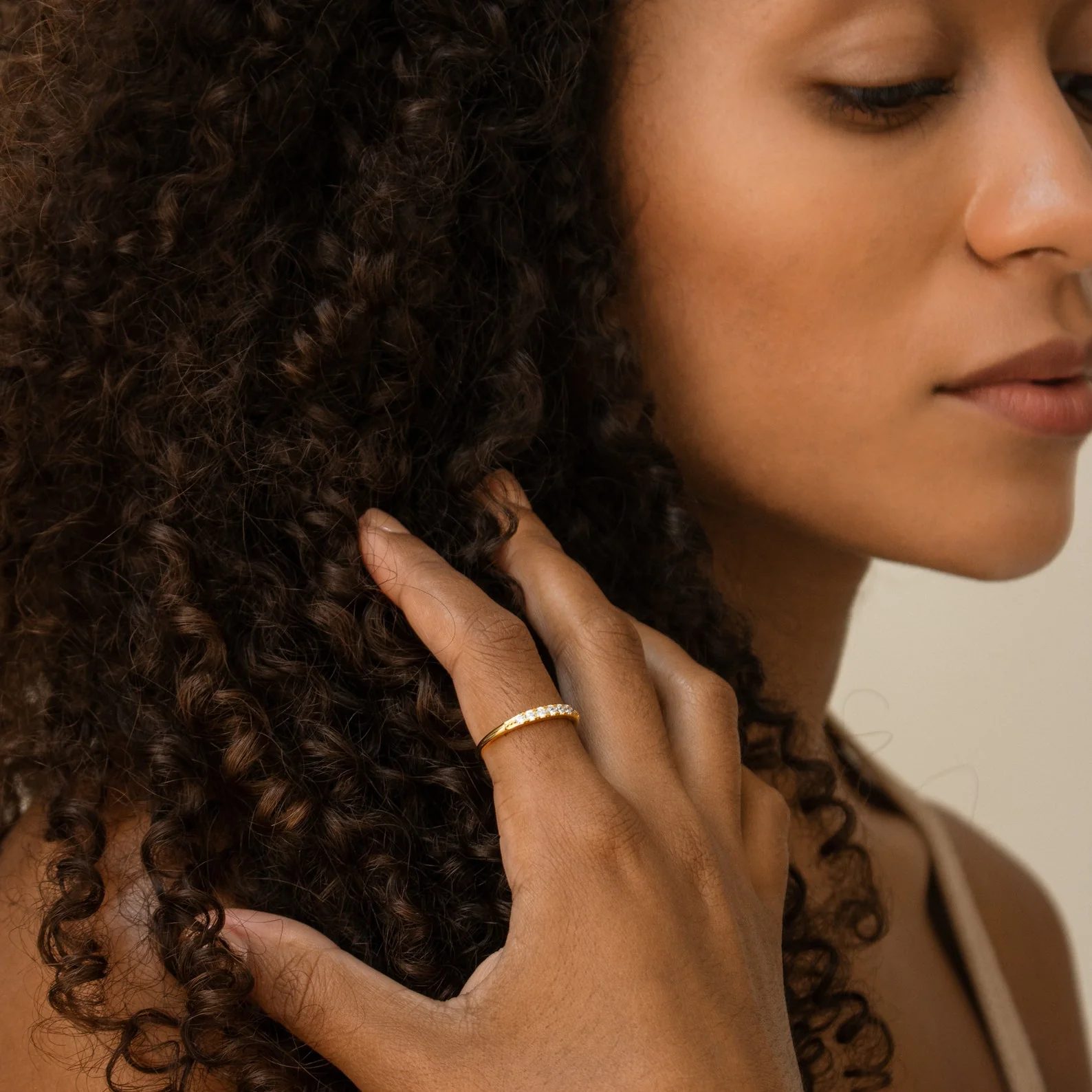 Lace Pave Ring - Image 6