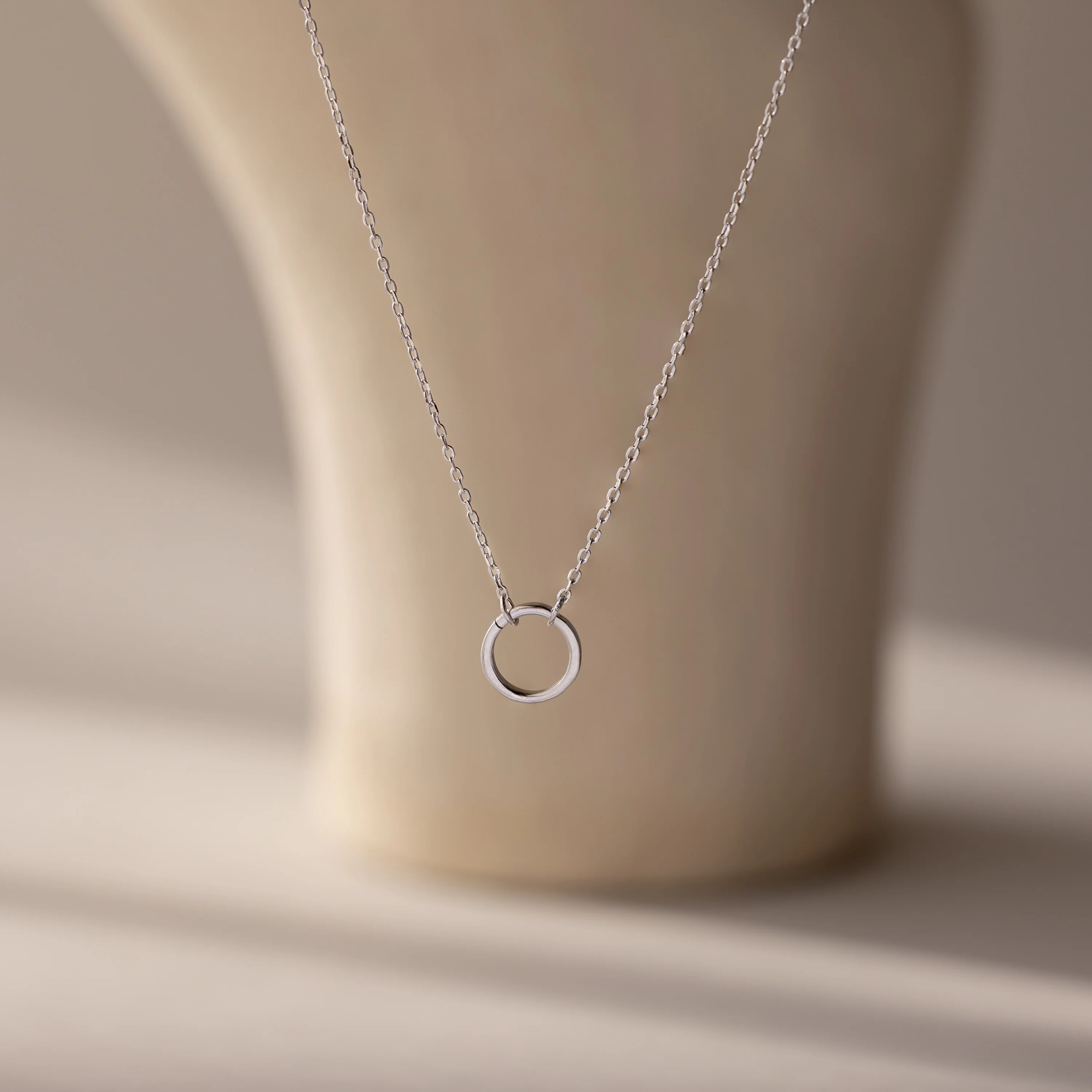 Large Rolo Clasp Necklace - Image 2