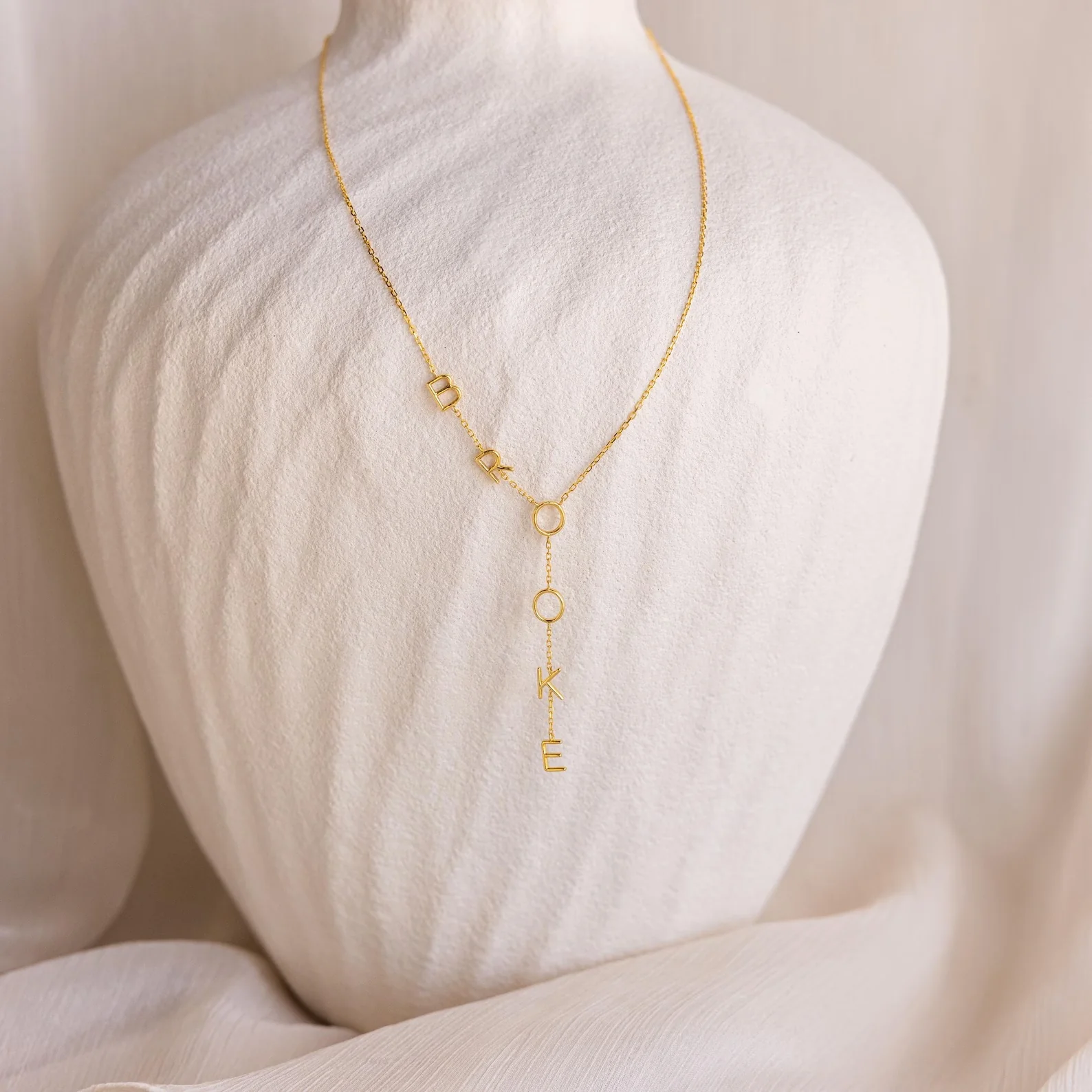 Lariat Name Necklace - Image 2