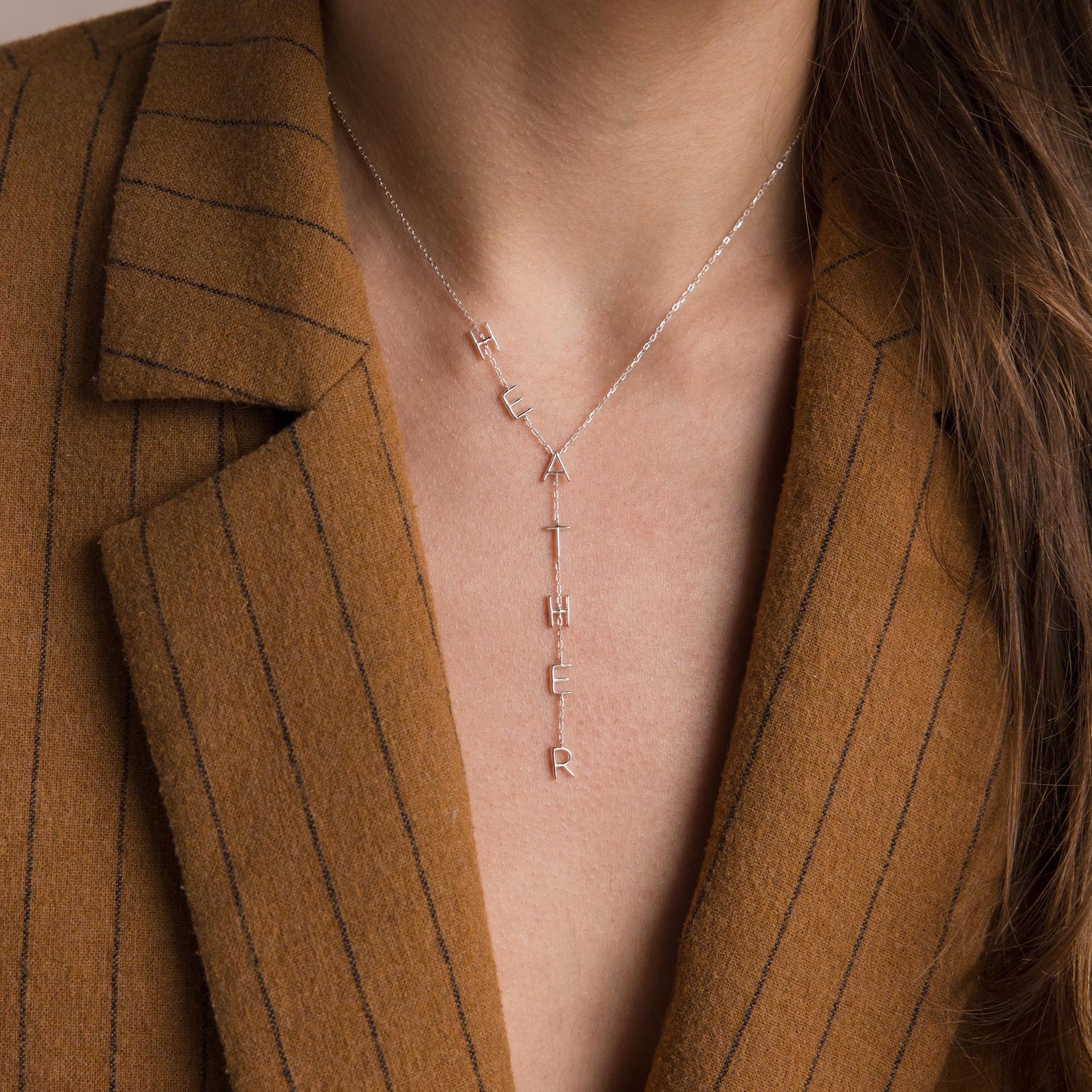 Lariat Name Necklace - Image 4