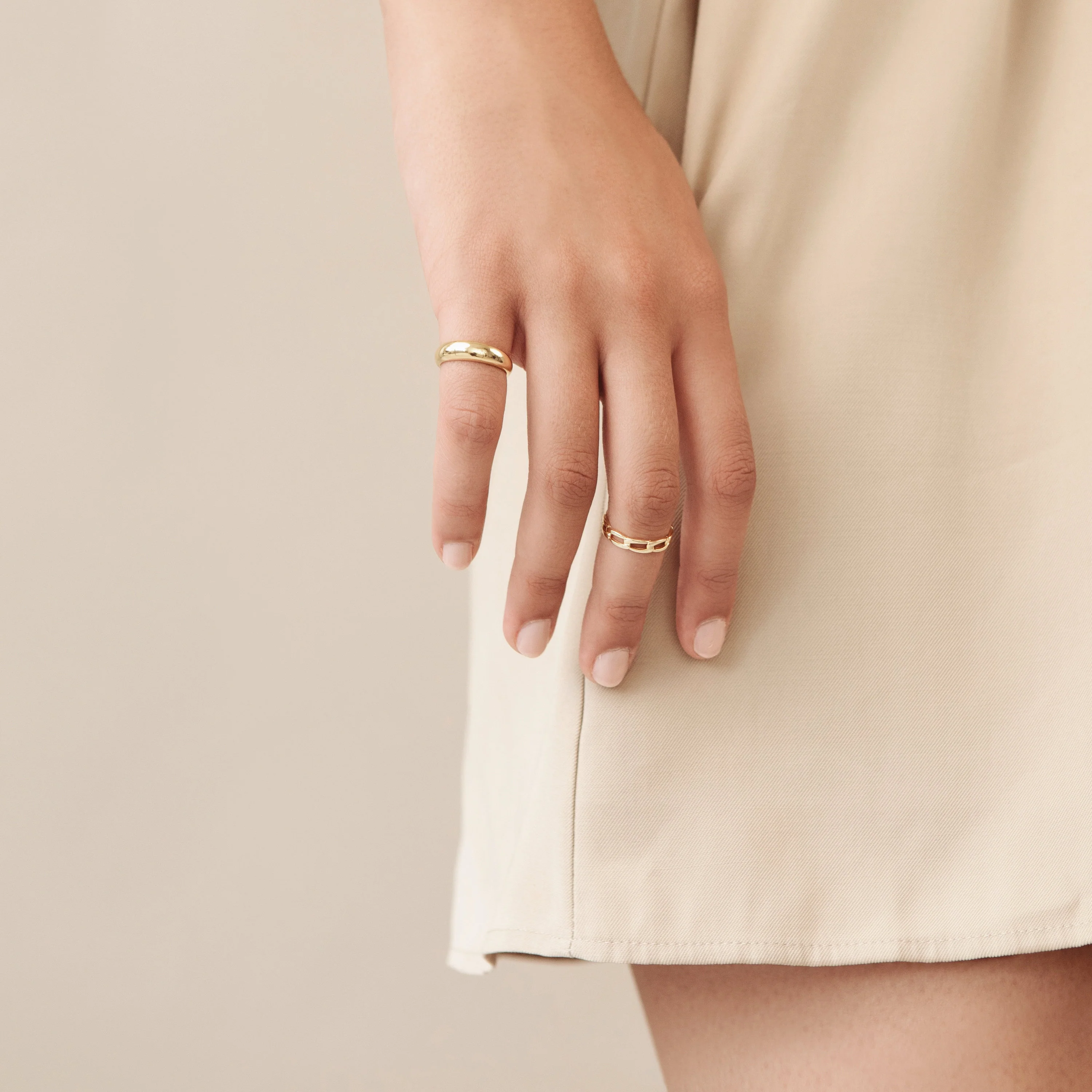 Link Ring in Silver - Image 7