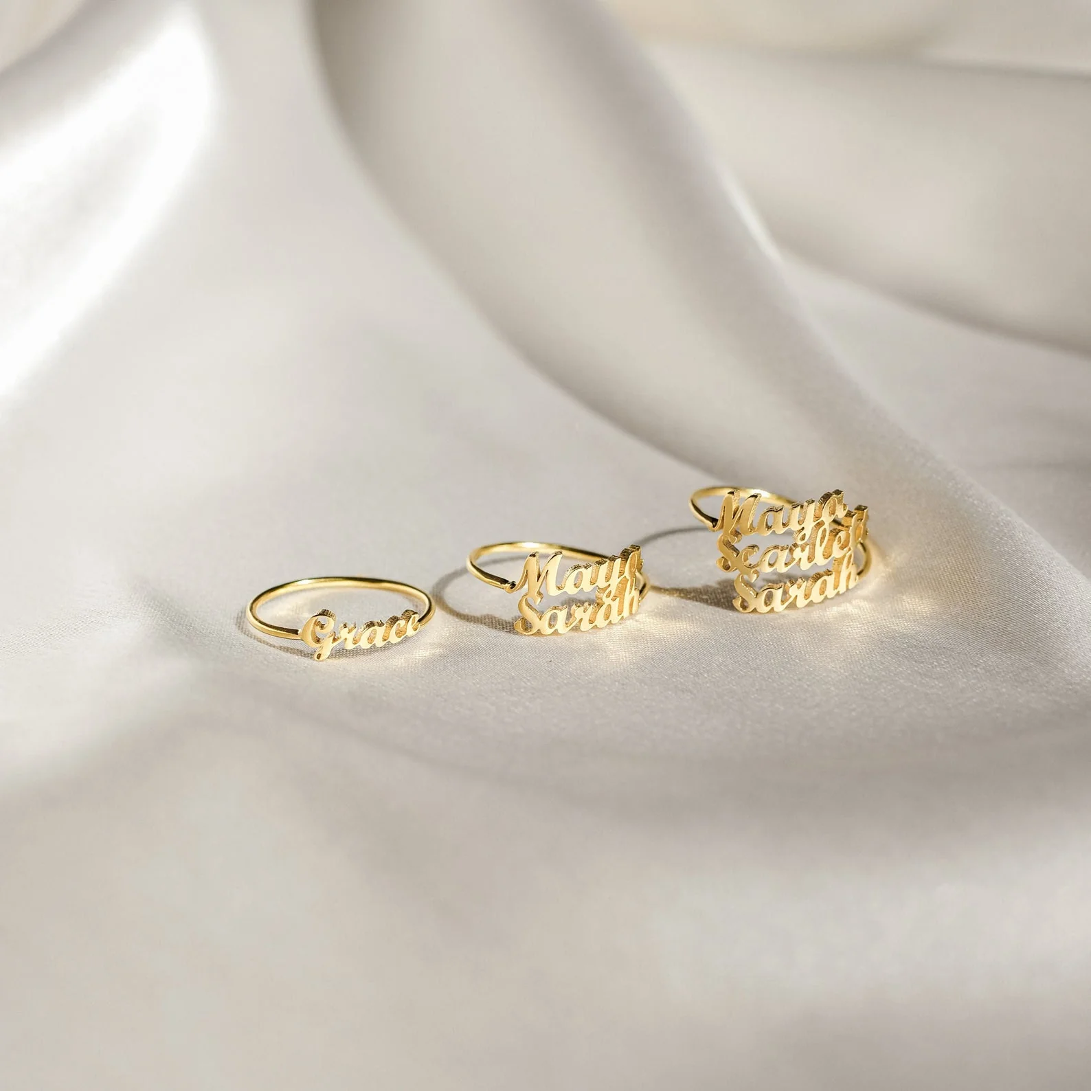 London Duo Name Ring - Image 7