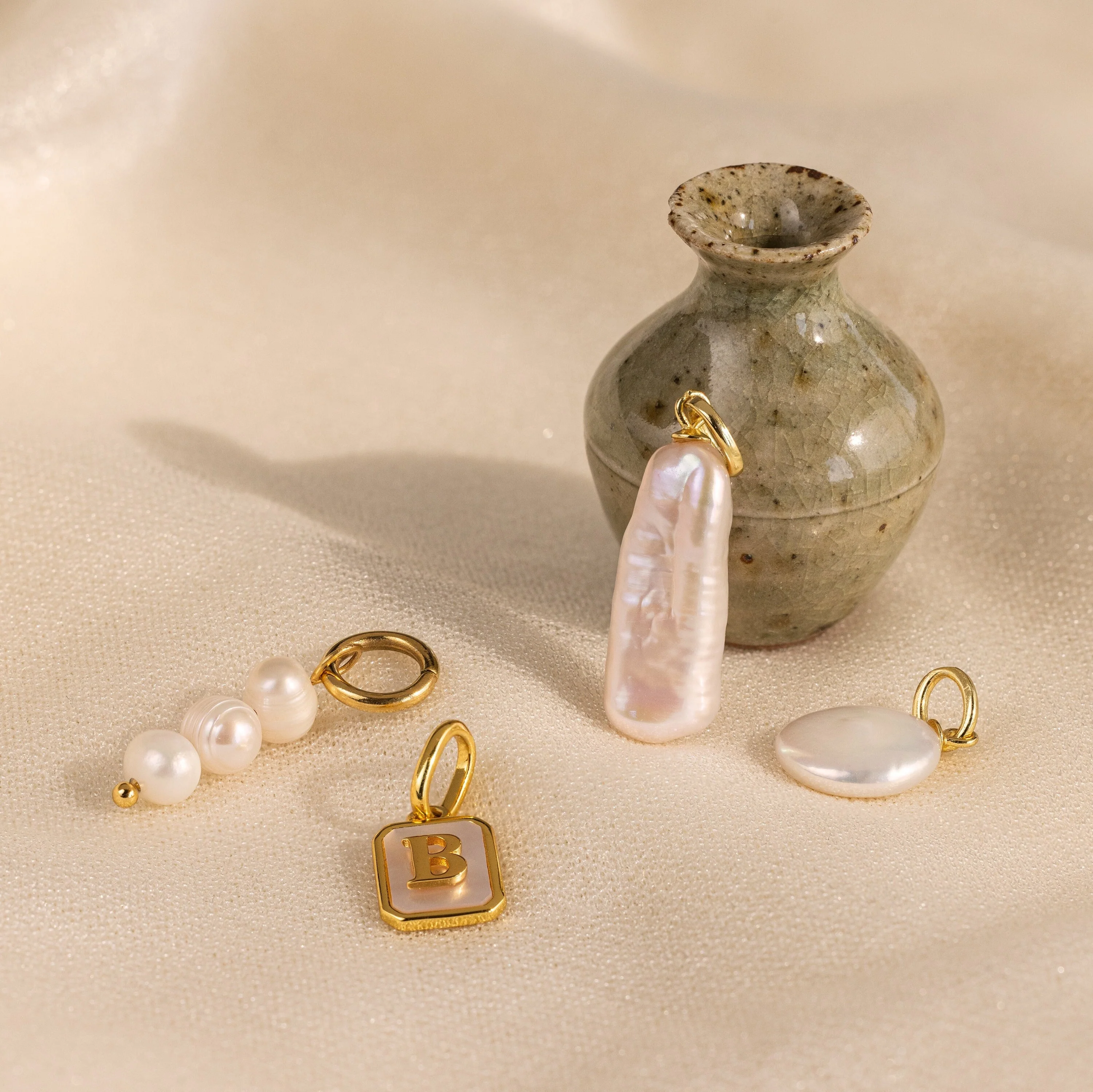 Long Baroque Pearl Charm - Image 5