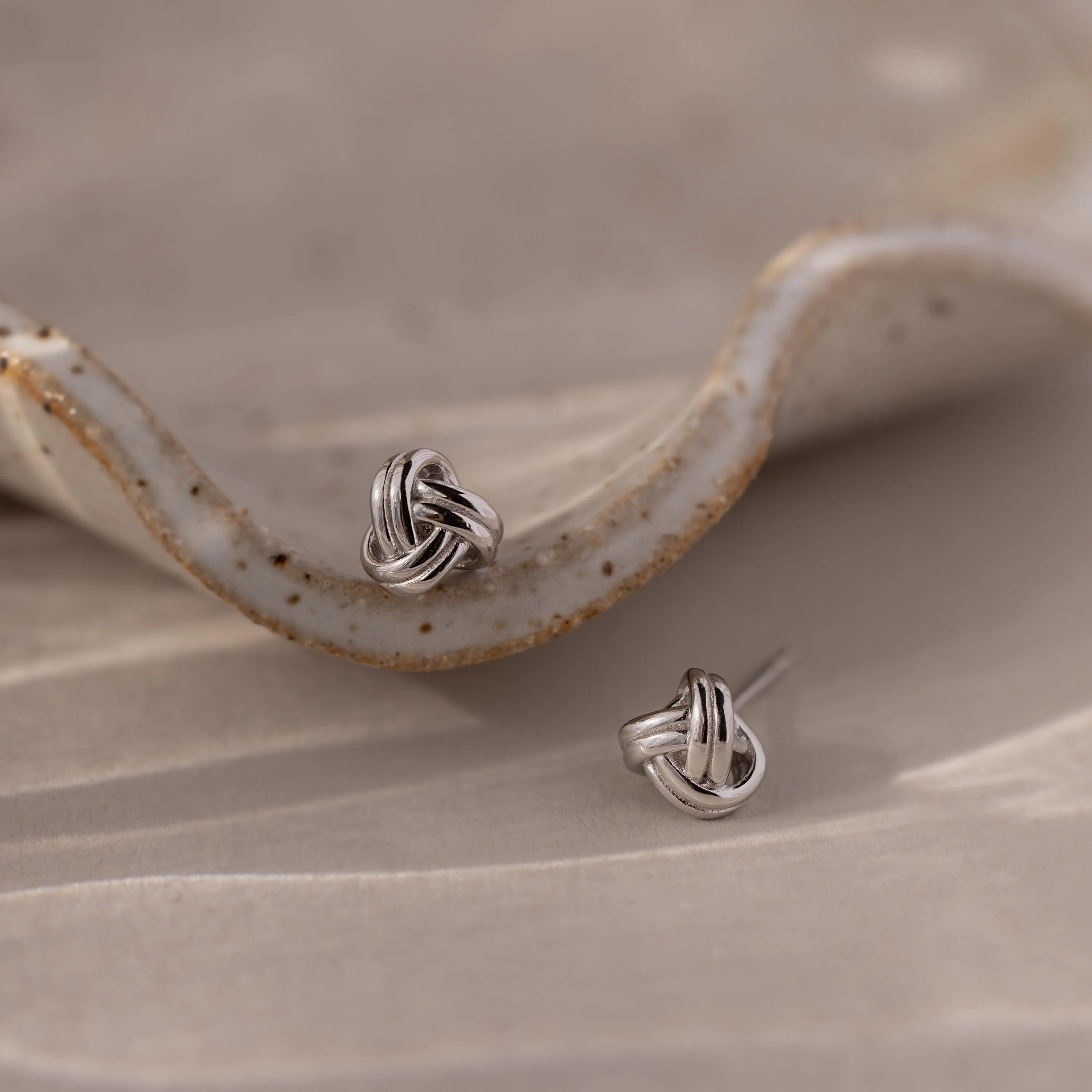 Love Knot Studs - Image 2