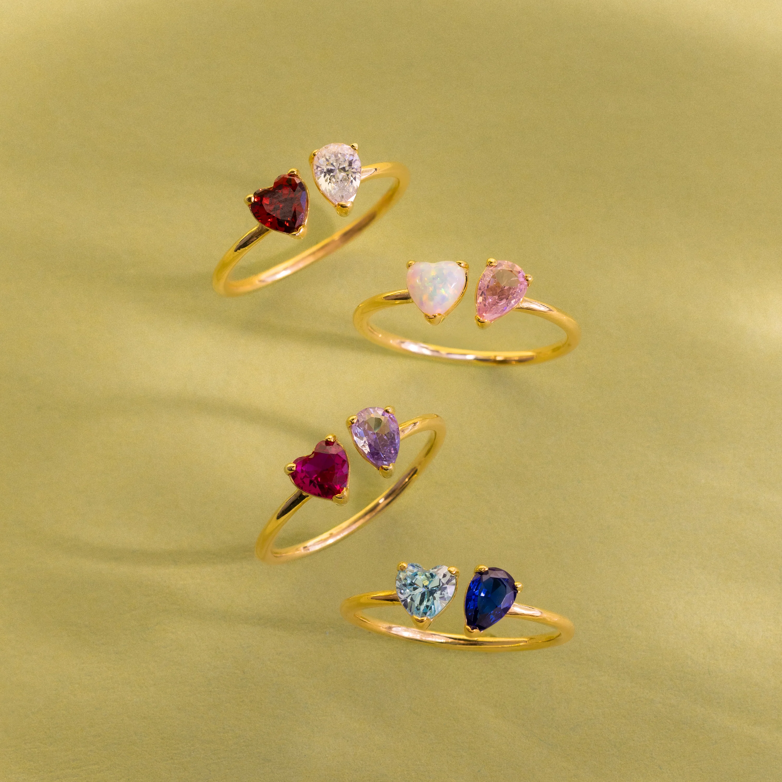 Love Toi et Moi Ring in 18K Gold - Image 6