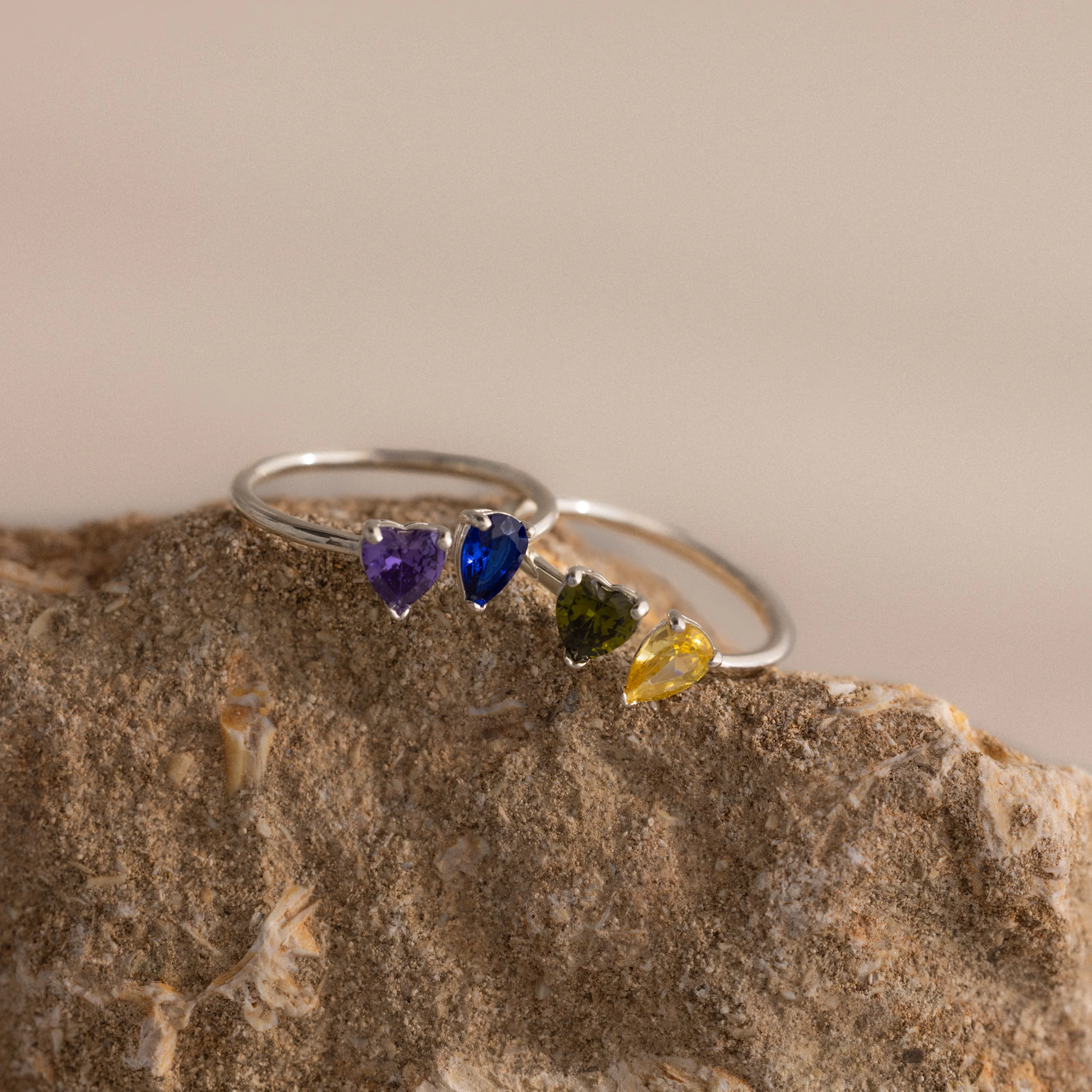 Love Toi et Moi Ring in Silver - Image 5