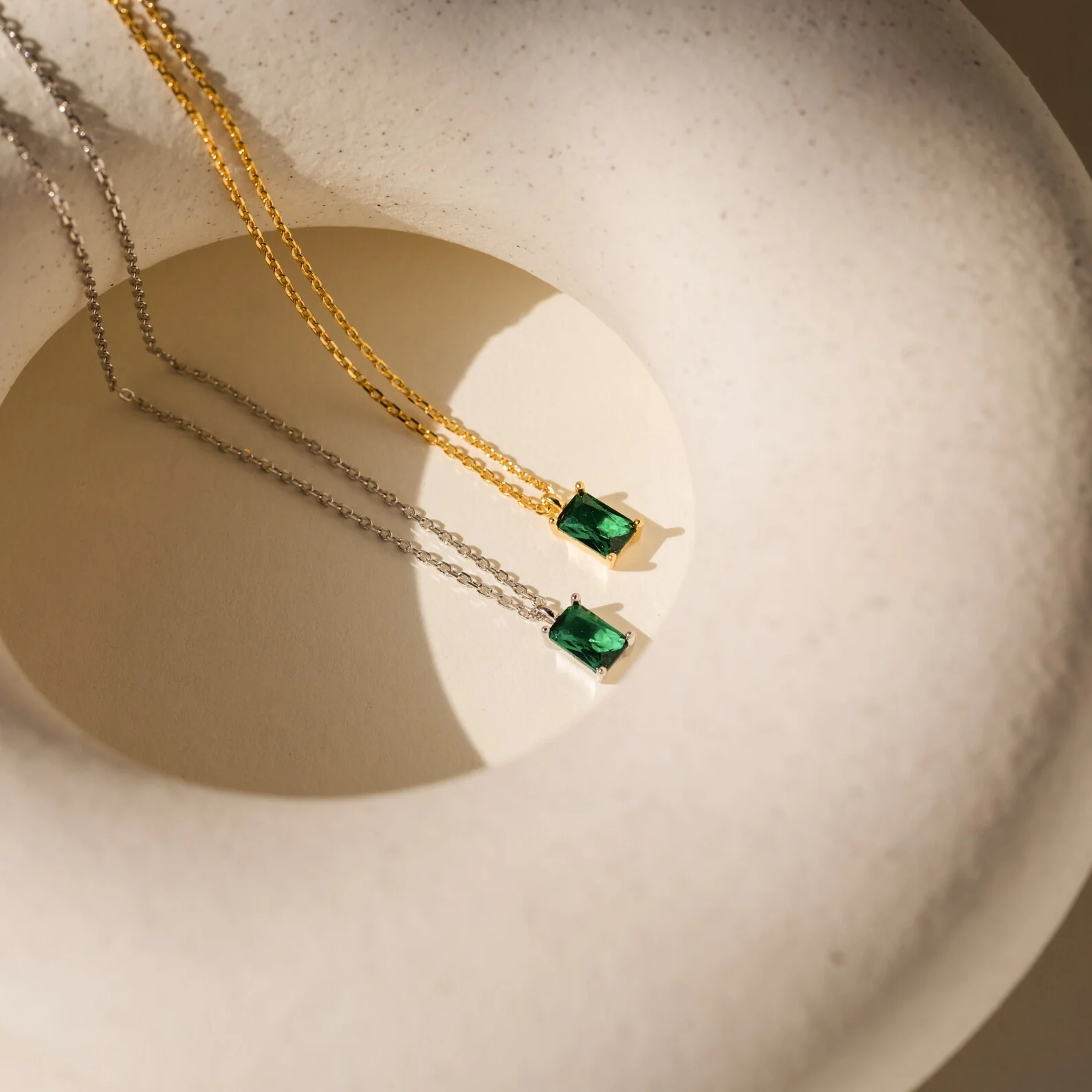 Maia Emerald Necklace - Image 5