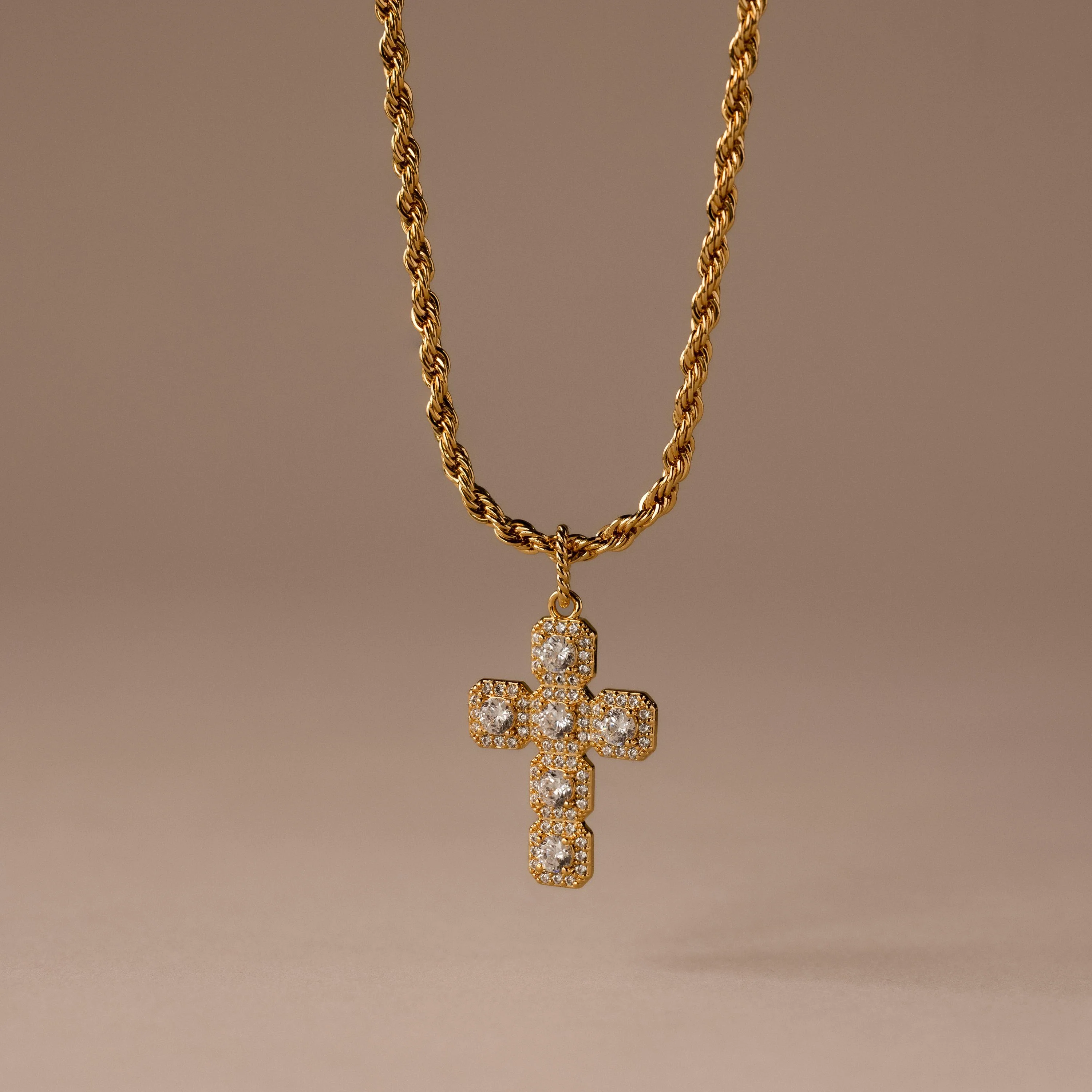 Majesty Cross Necklace