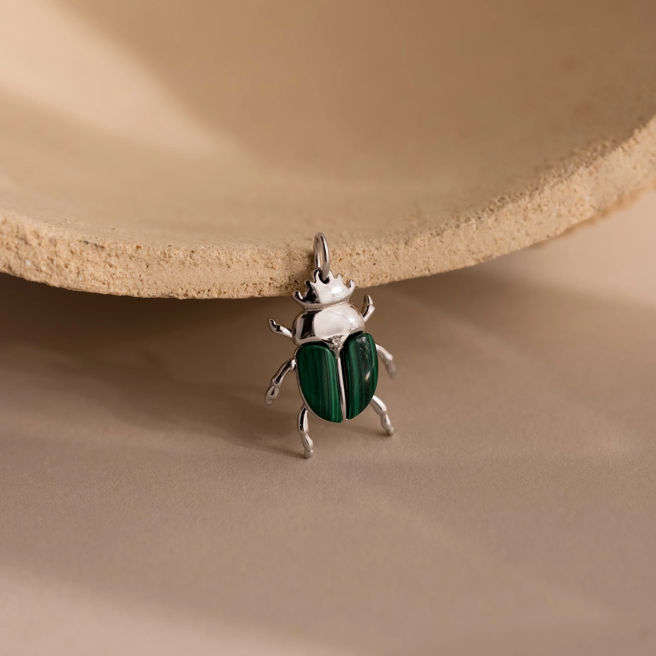 Malachite Beetle Charm - Image 2