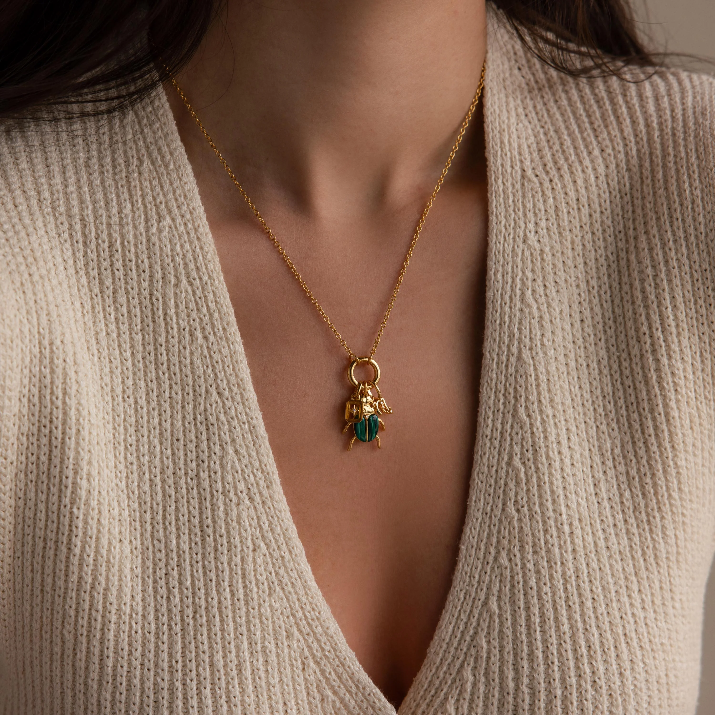 Malachite Beetle Charm - Image 6