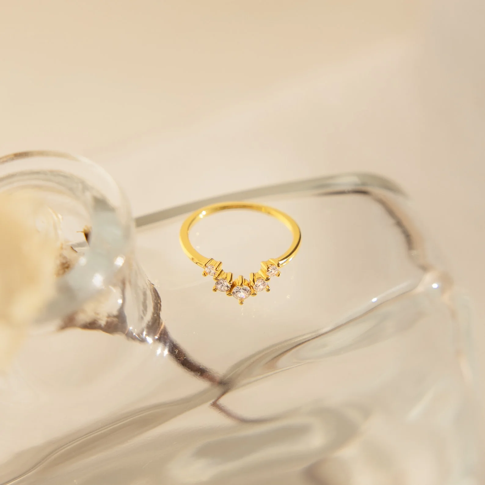 Marina Chevron Ring - Image 9