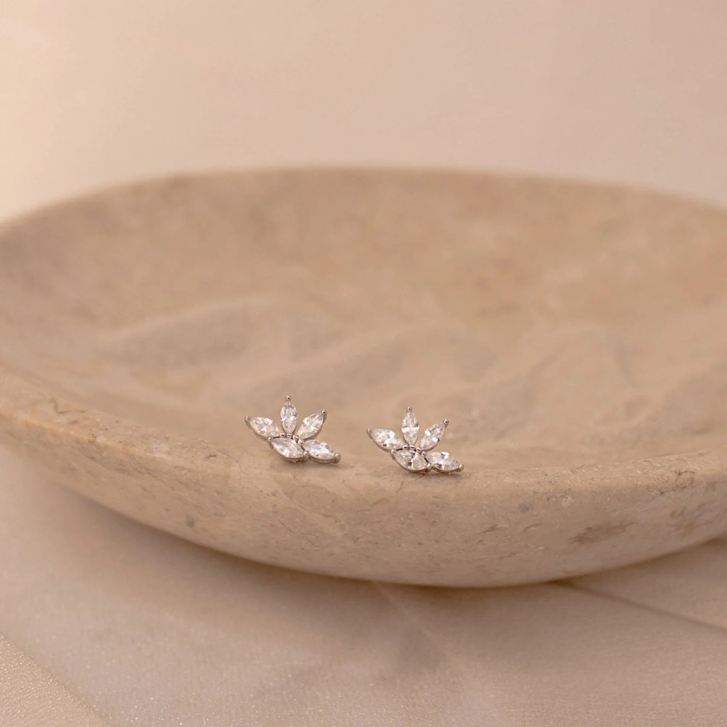 Marquise Diamond Studs - Image 7
