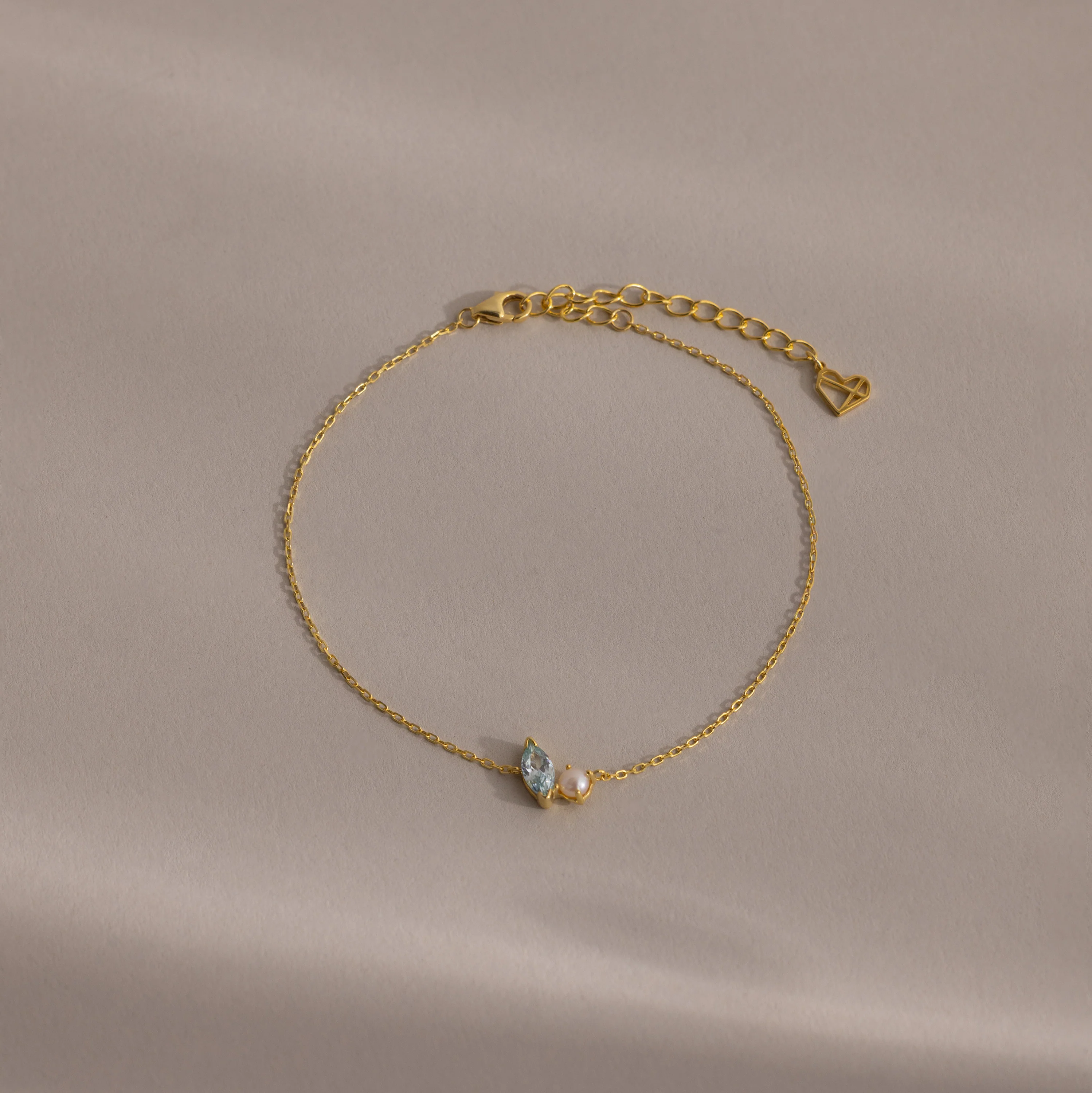 Marquise Opal & Pearl Bracelet - Image 3