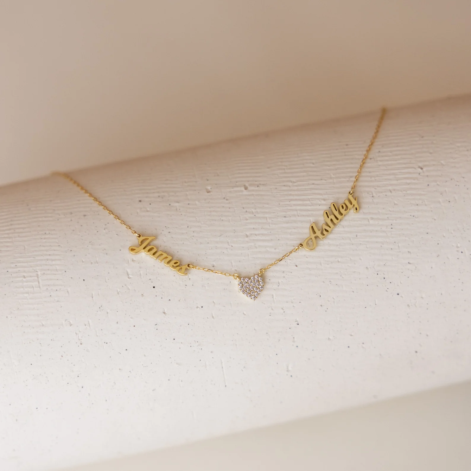 Mellow Name Heart Necklace - Image 5