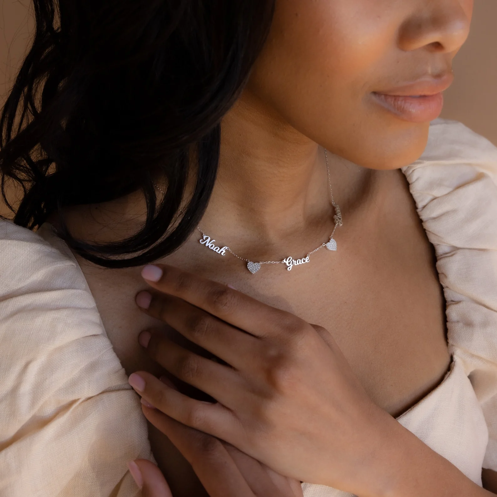 Mellow Name Heart Necklace - Image 6