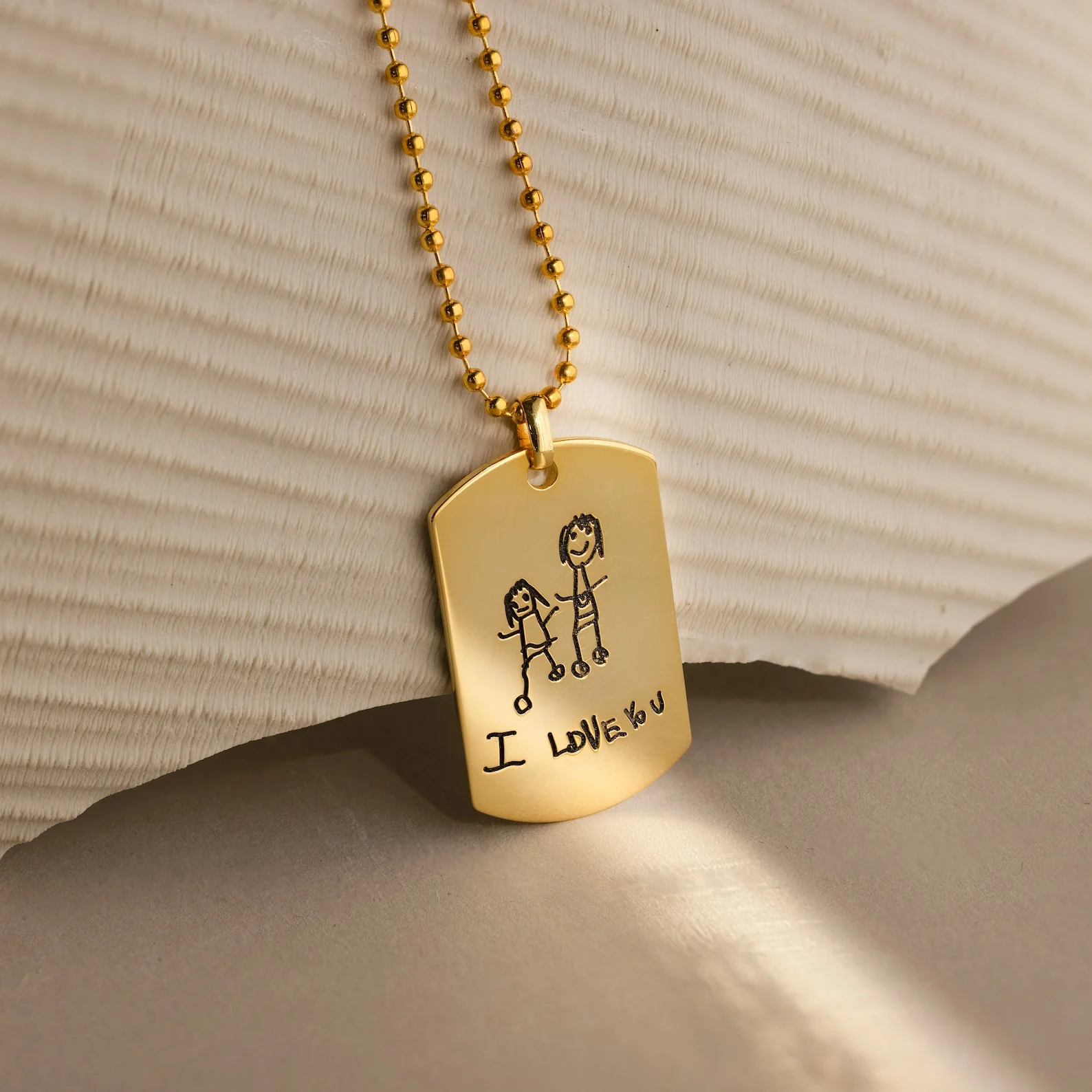 Men's Dog Tag Necklace - Image 3