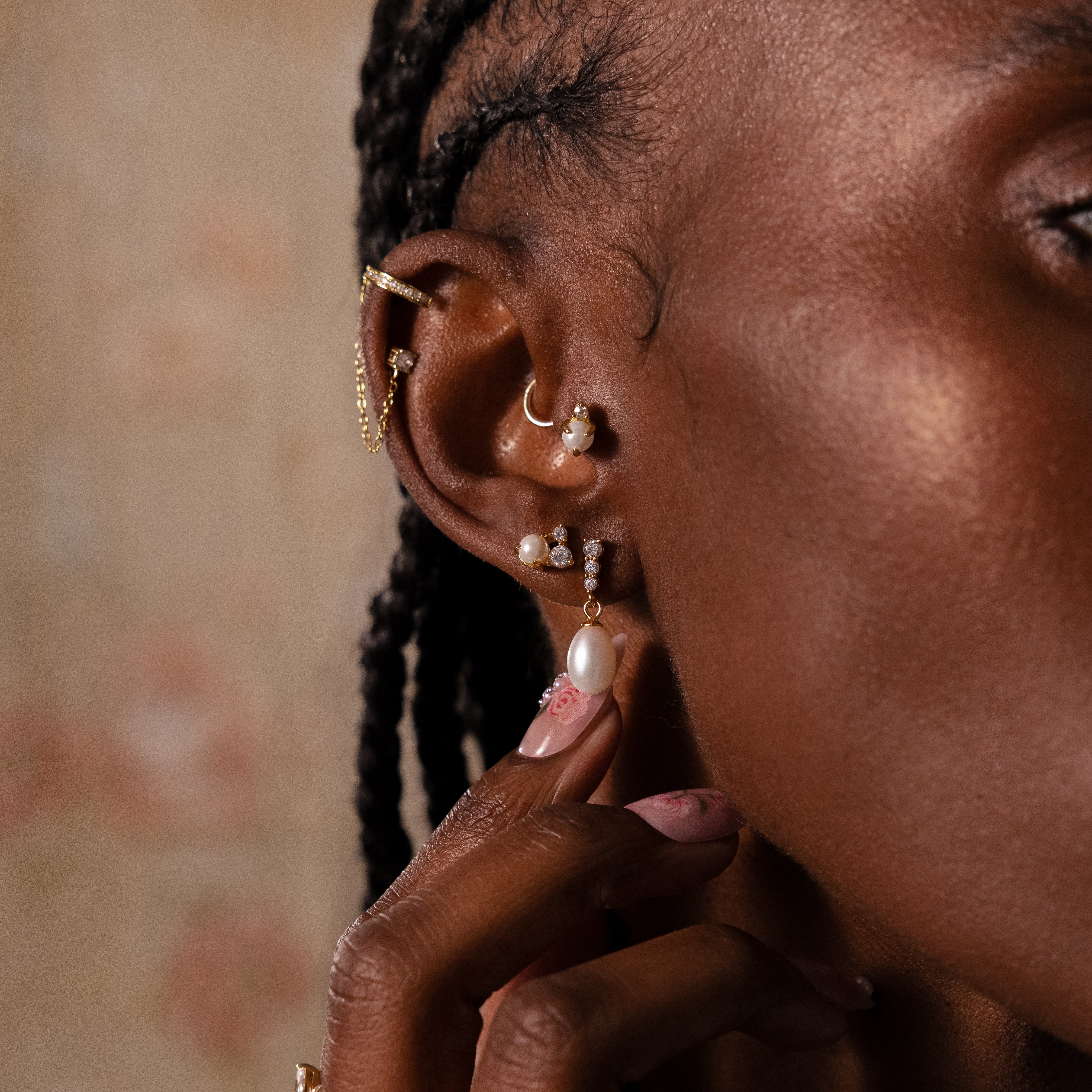 Millie Drop Earrings - Image 6