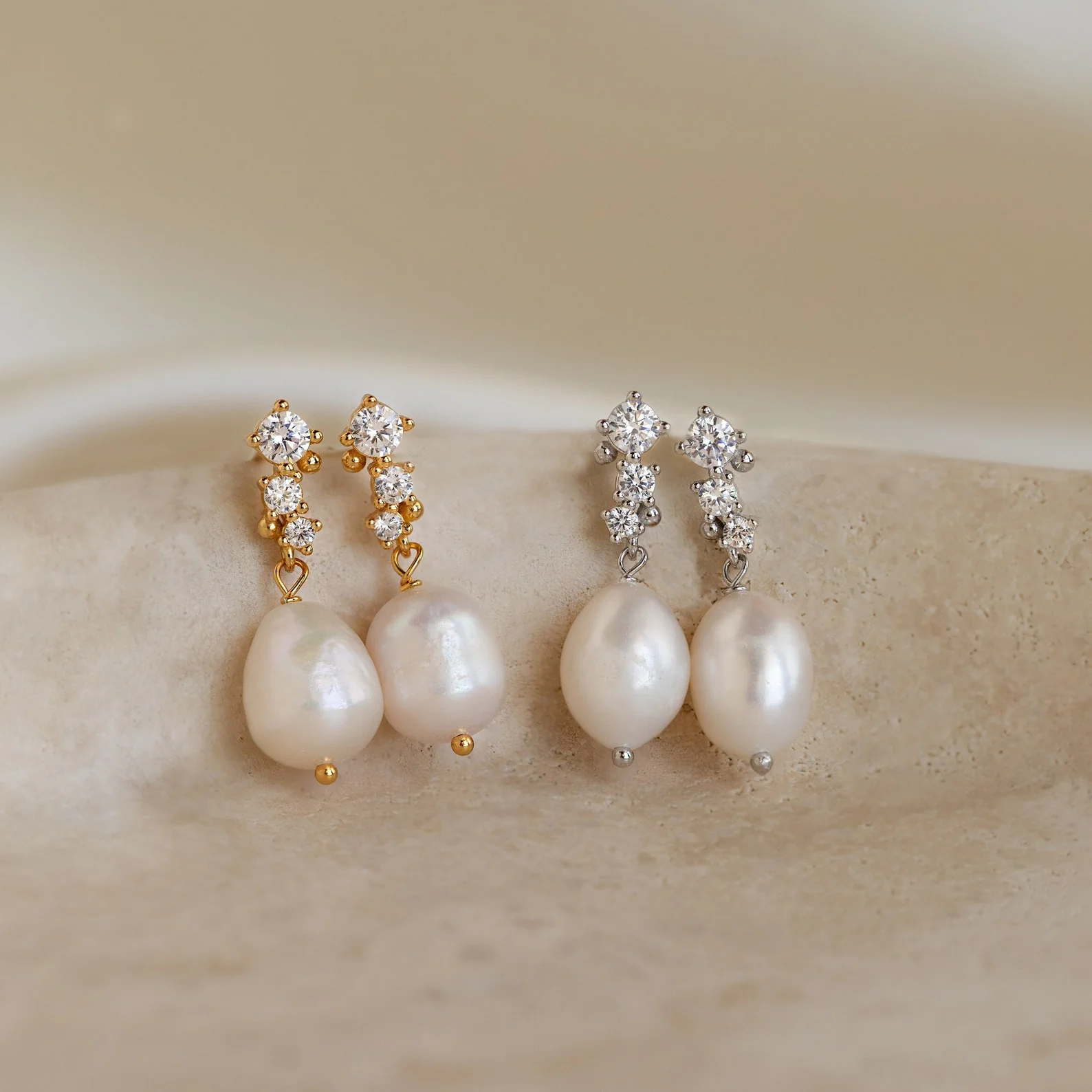 Millie Drop Earrings - Image 5