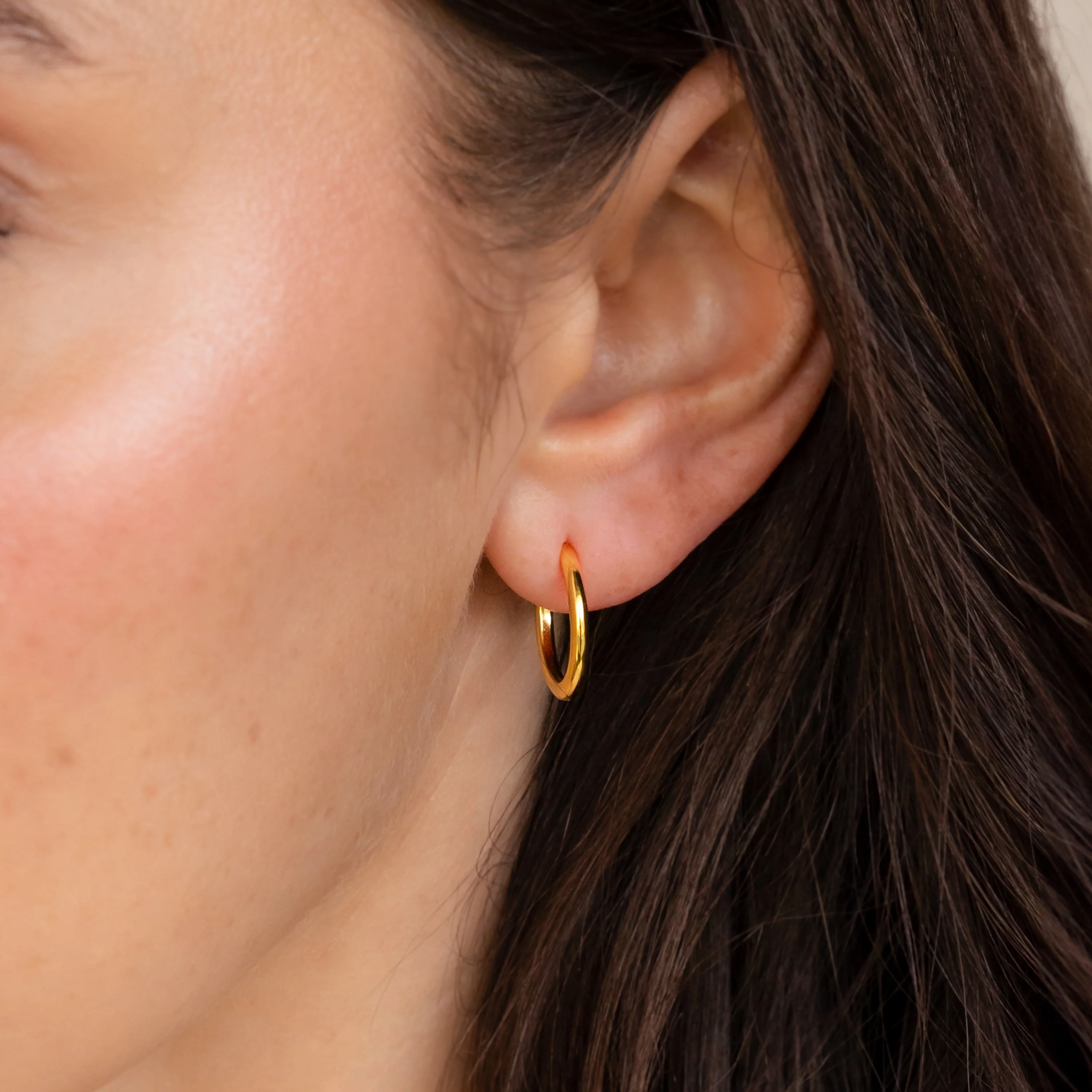 Mini Bold Hoops - Image 4