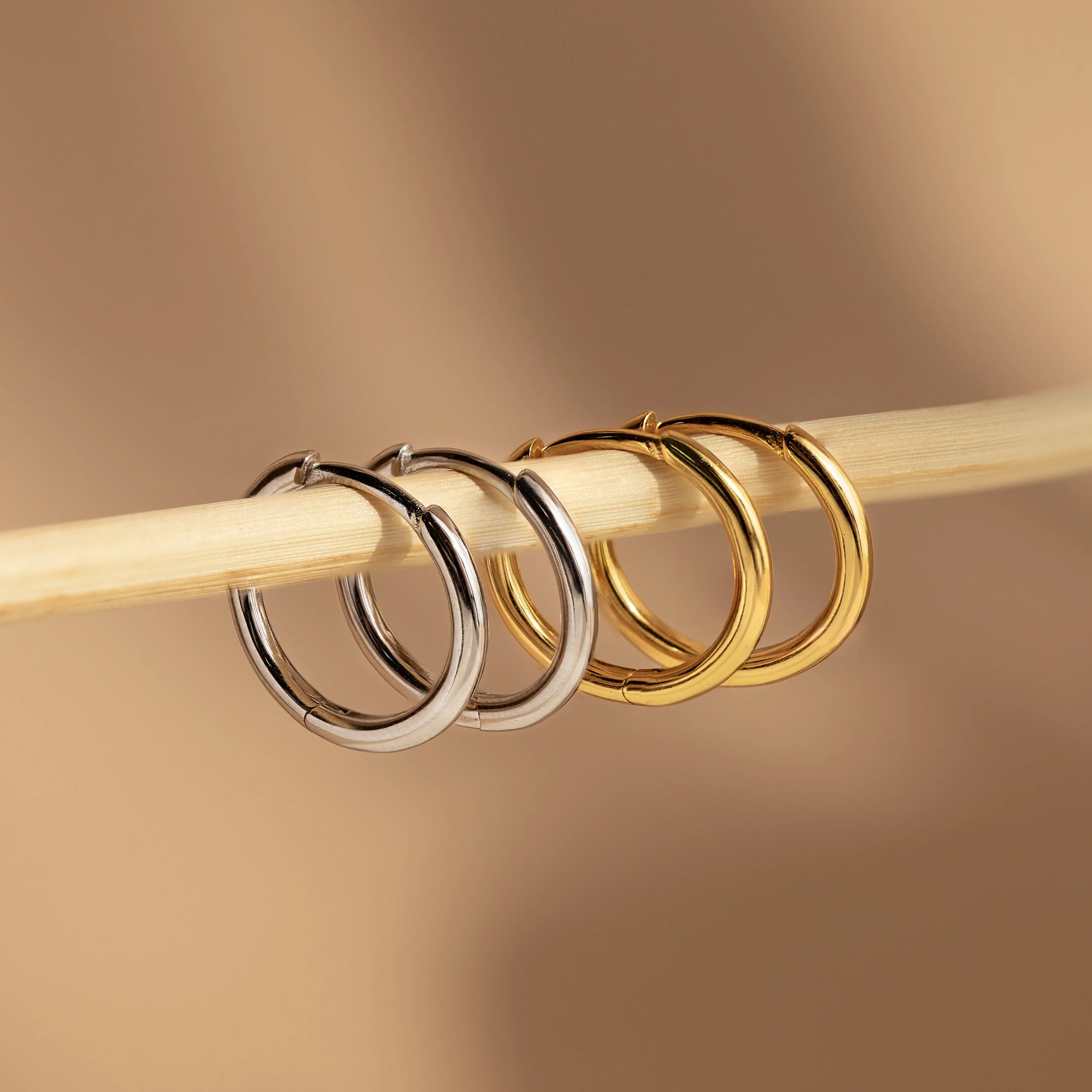 Mini Bold Hoops - Image 8