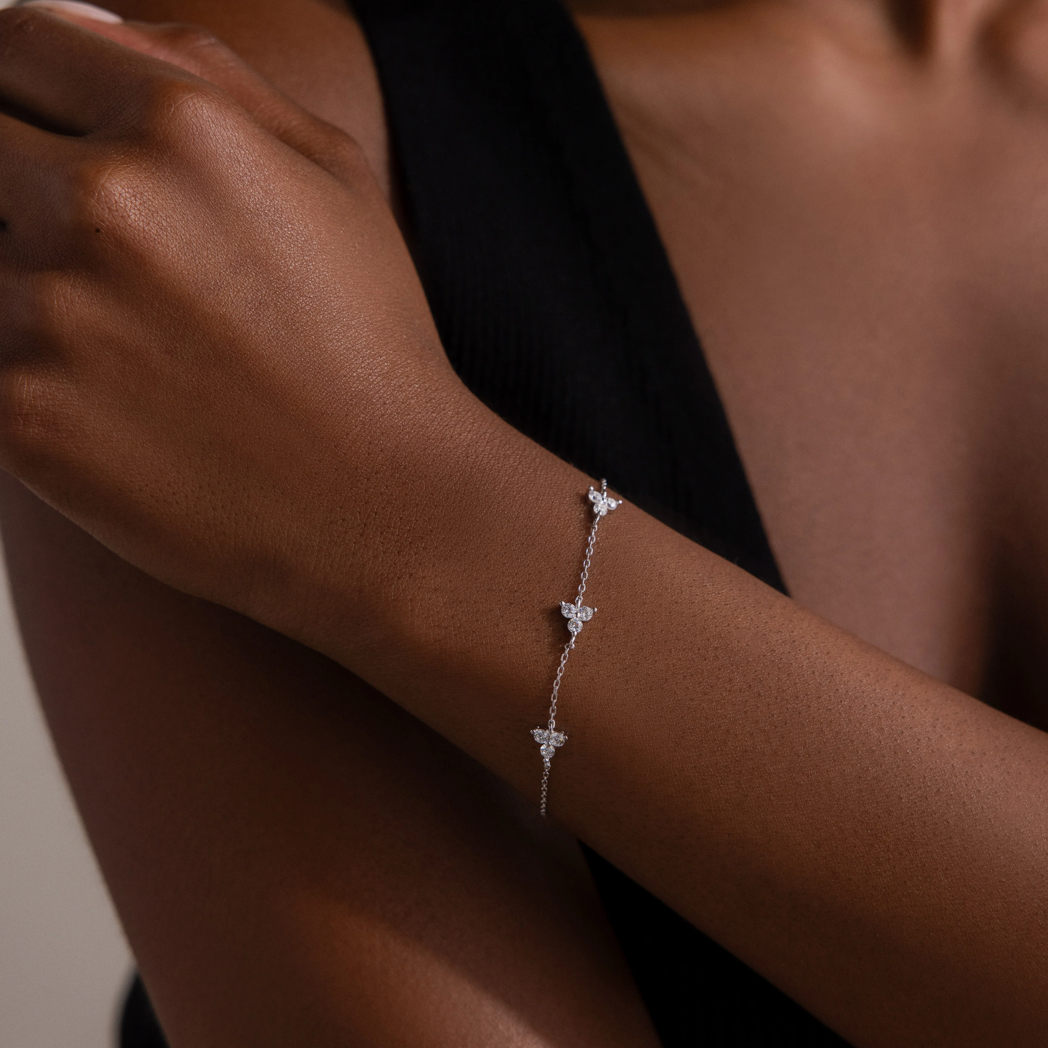 Mini Lily Diamond Bracelet - Image 8