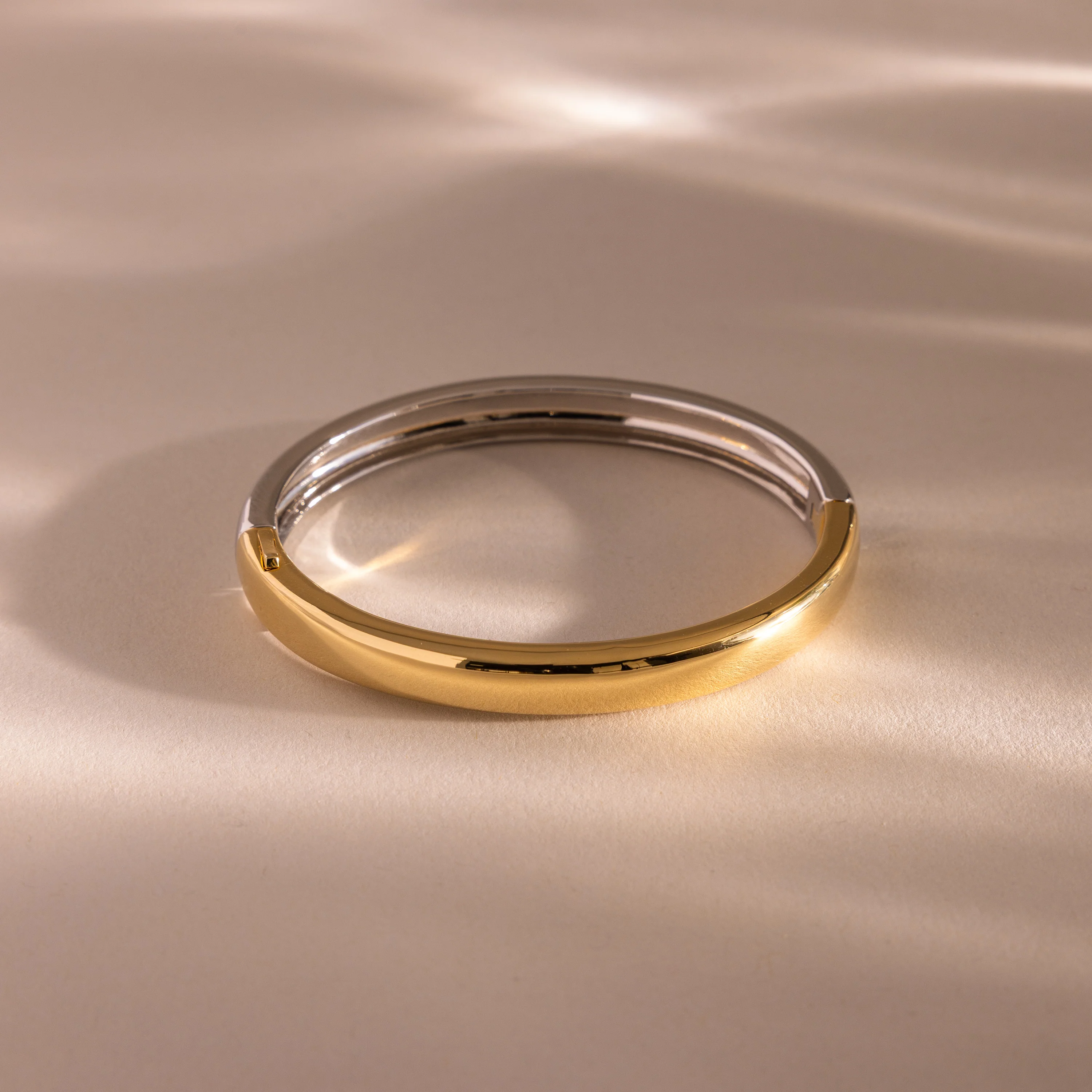 Mixed Metal Bangle