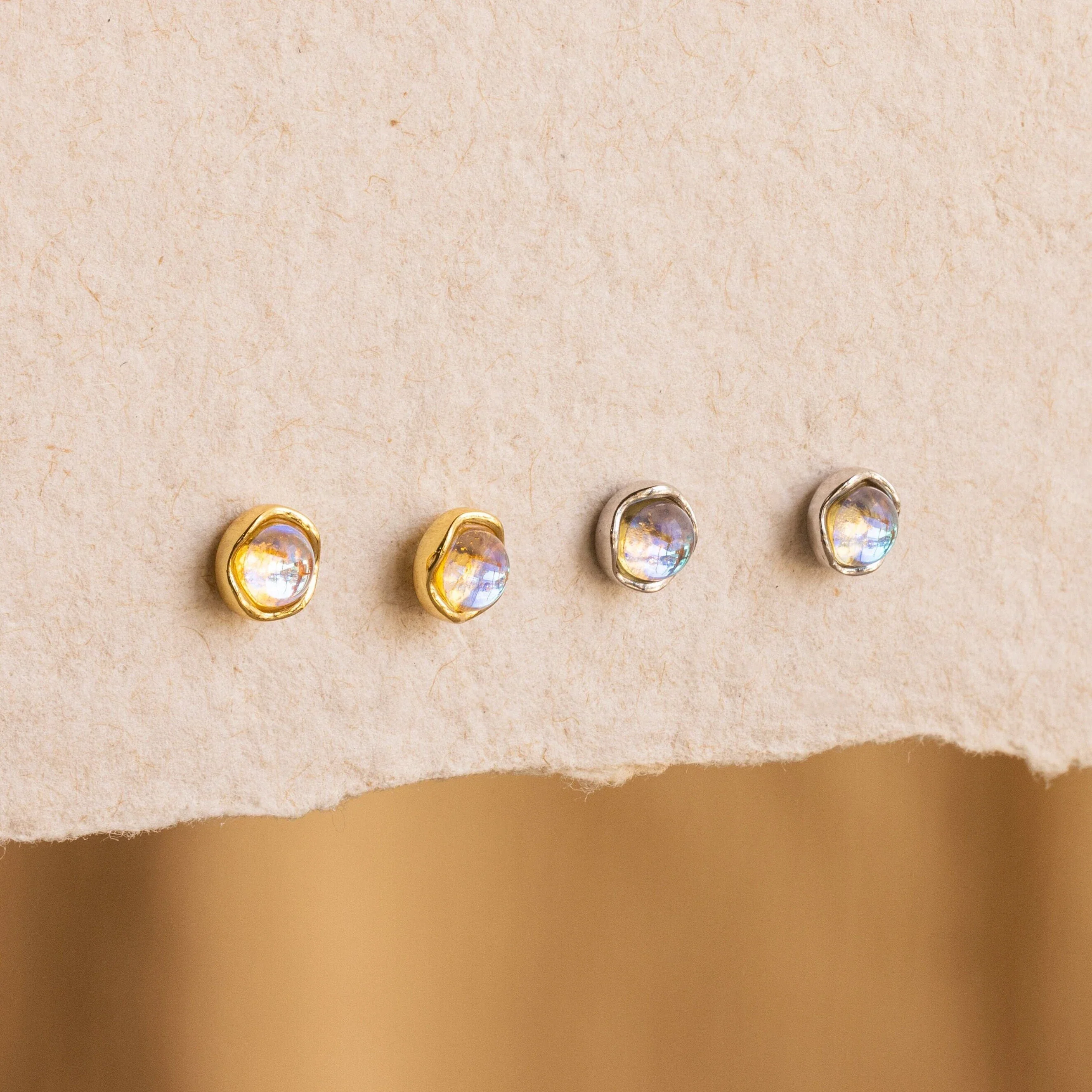 Moonstone Studs - Image 3