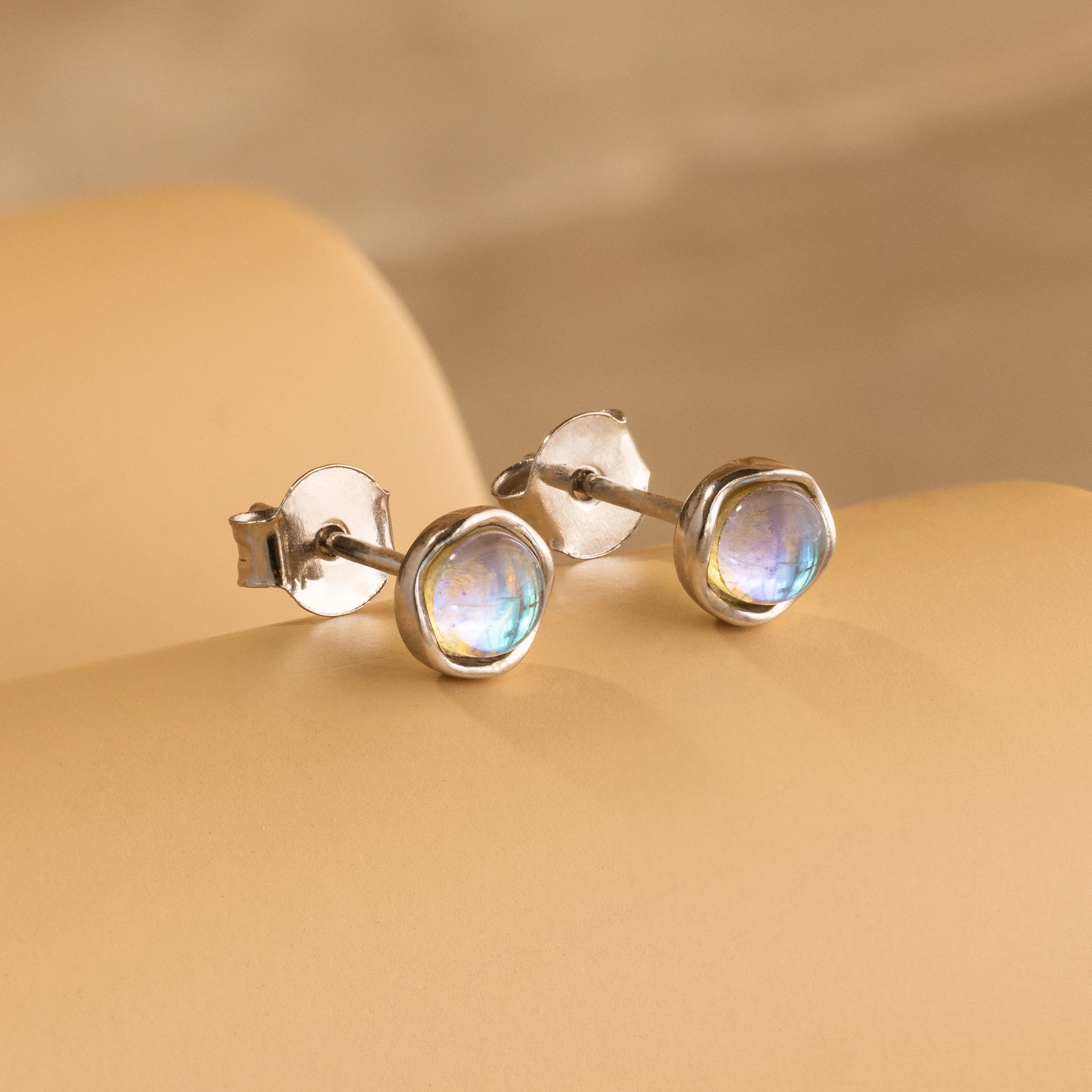 Moonstone Studs - Image 5