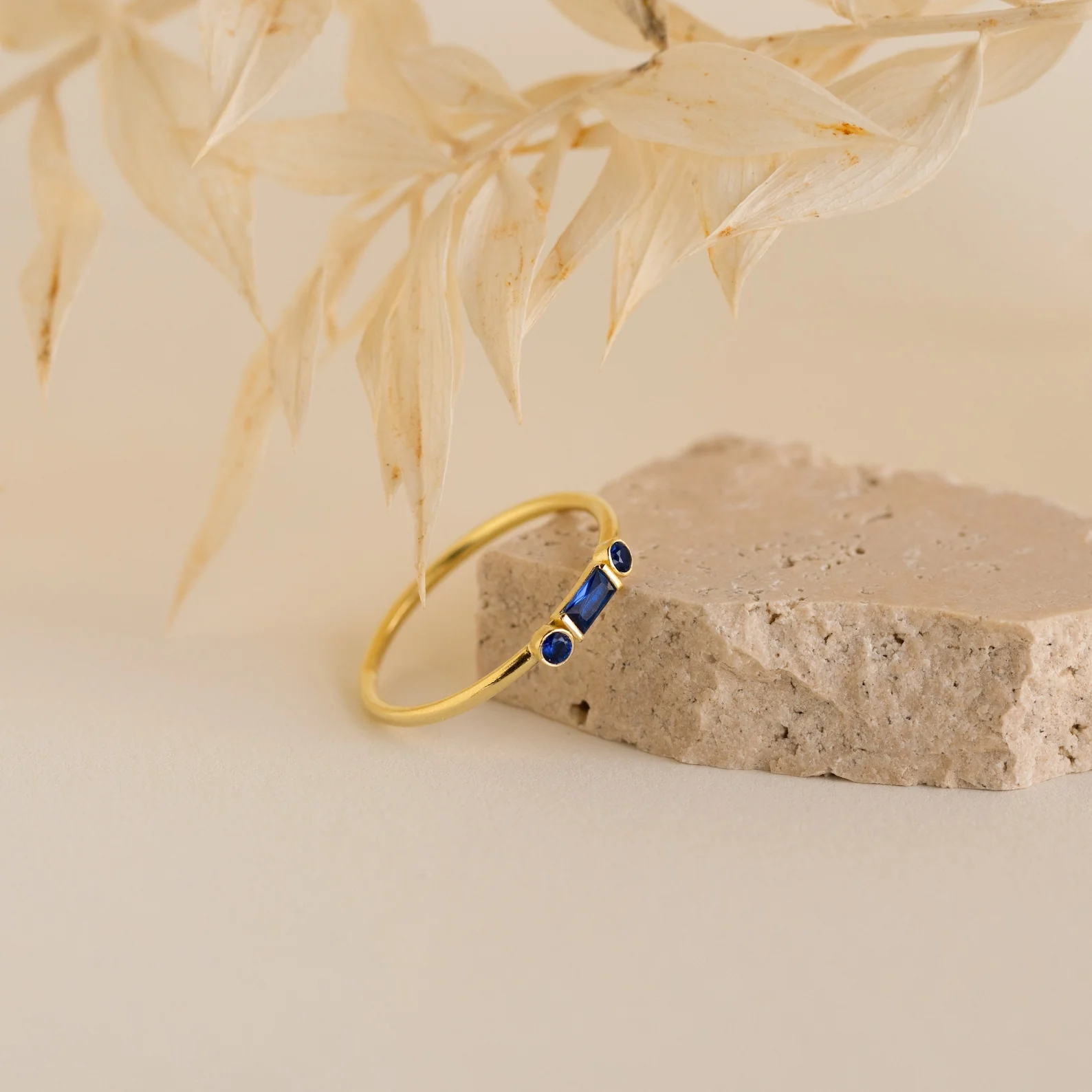 Morse Code Birthstone Ring - Image 4
