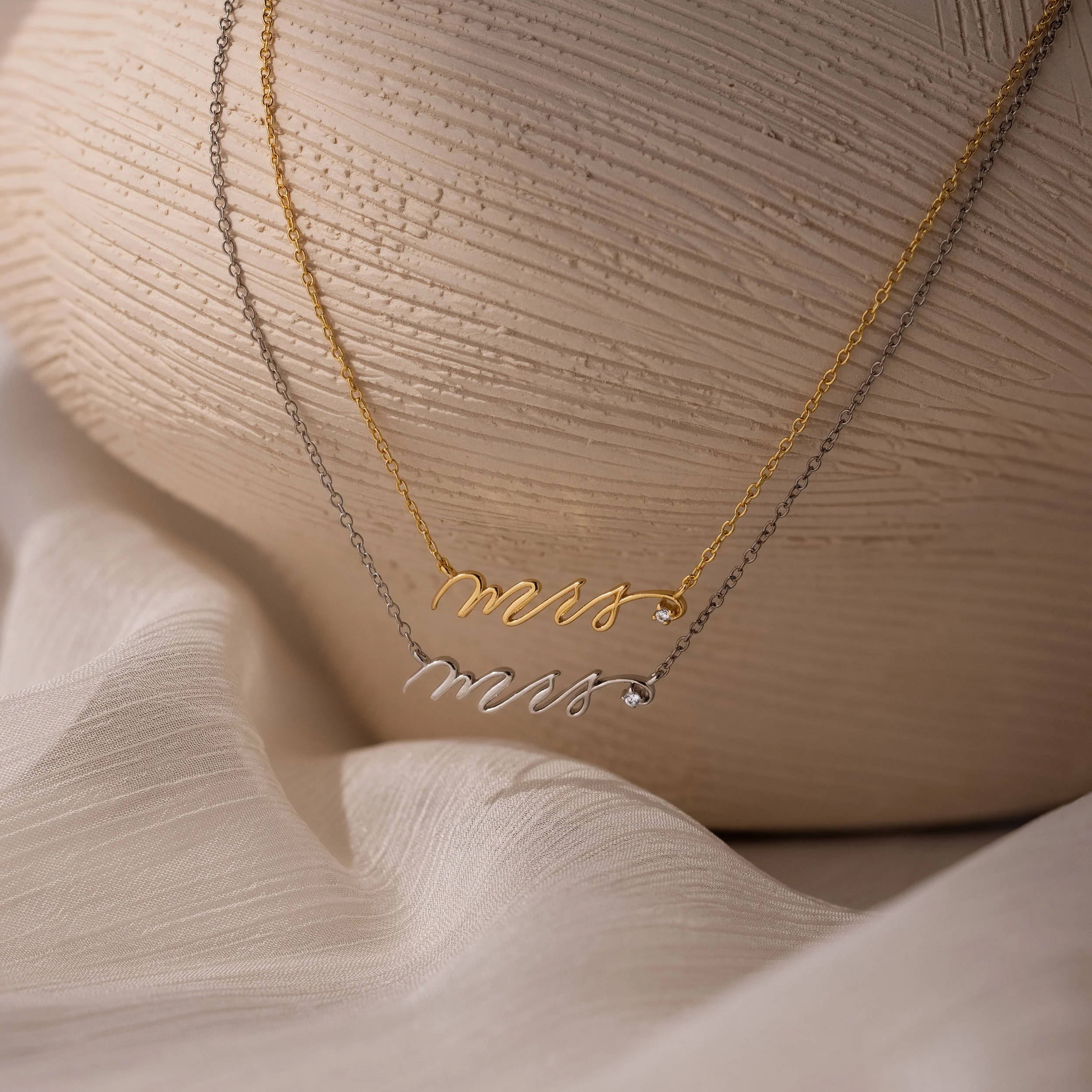 Mrs. Necklace in Silver - Image 5