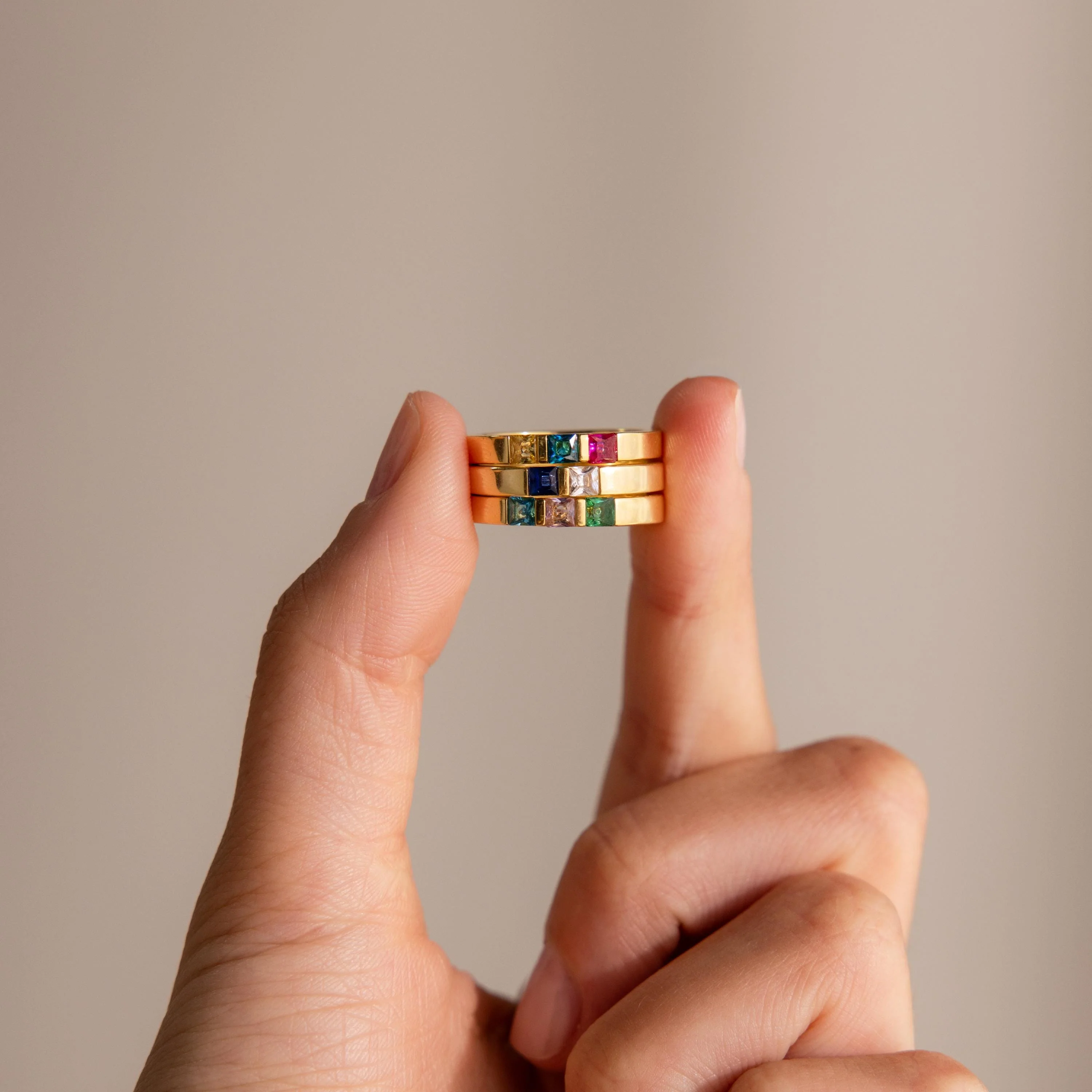 Multiple Birthstone Band - Image 3