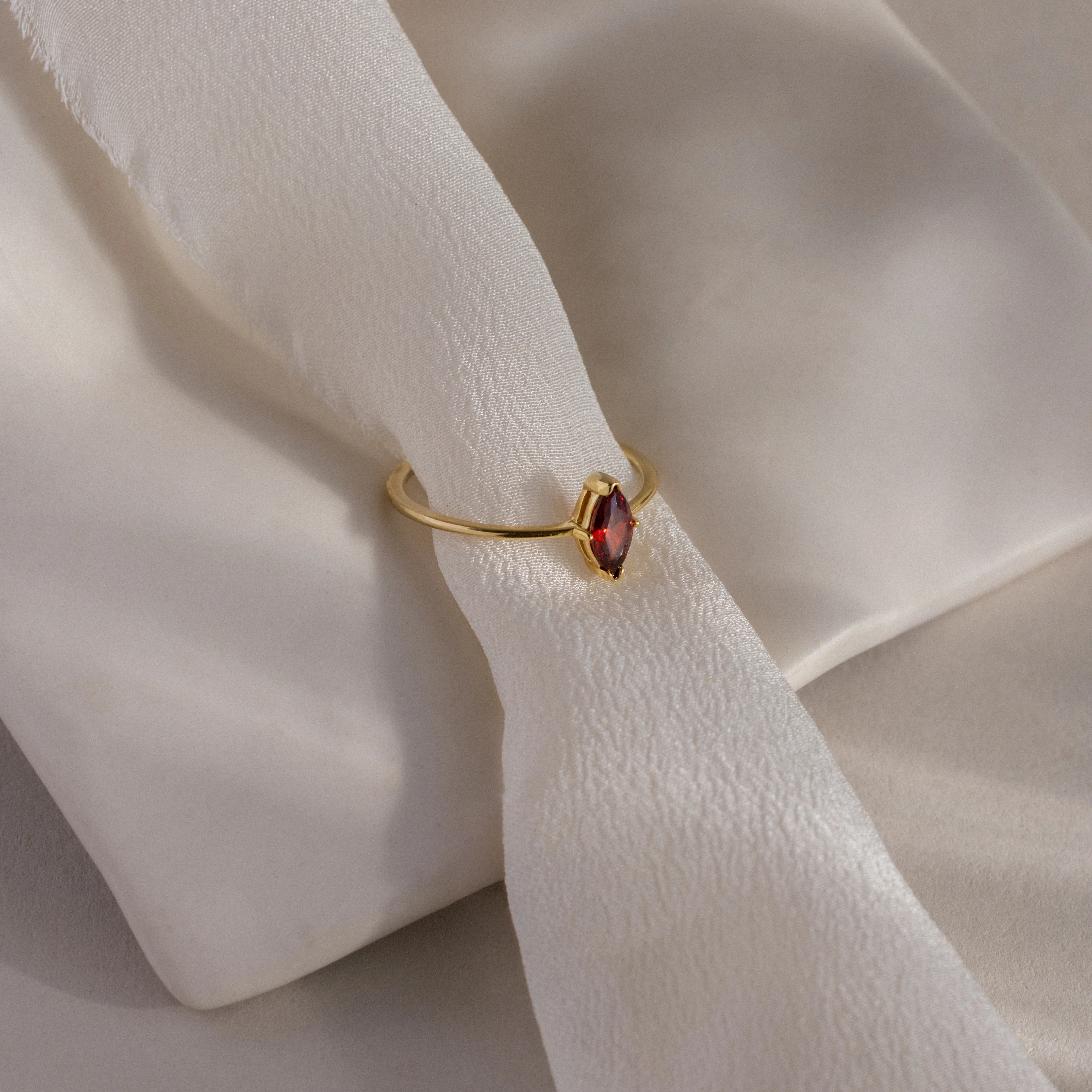 Multiple Marquise Birthstone Ring - Image 8