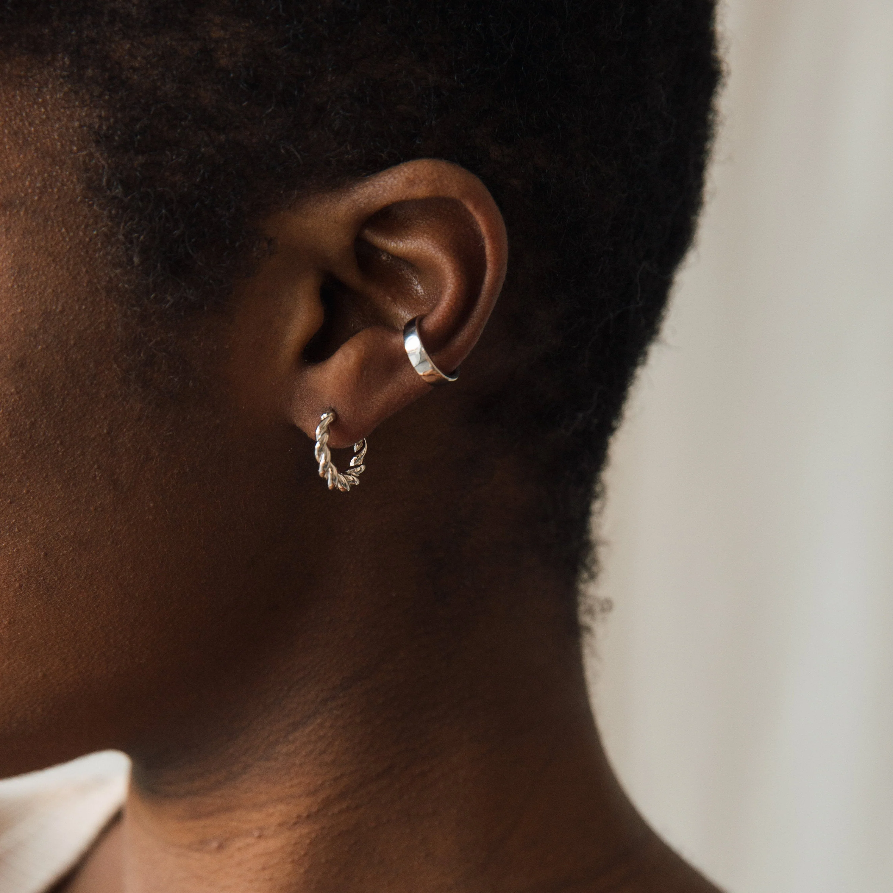 Naomi Twisted Hoops - Image 5