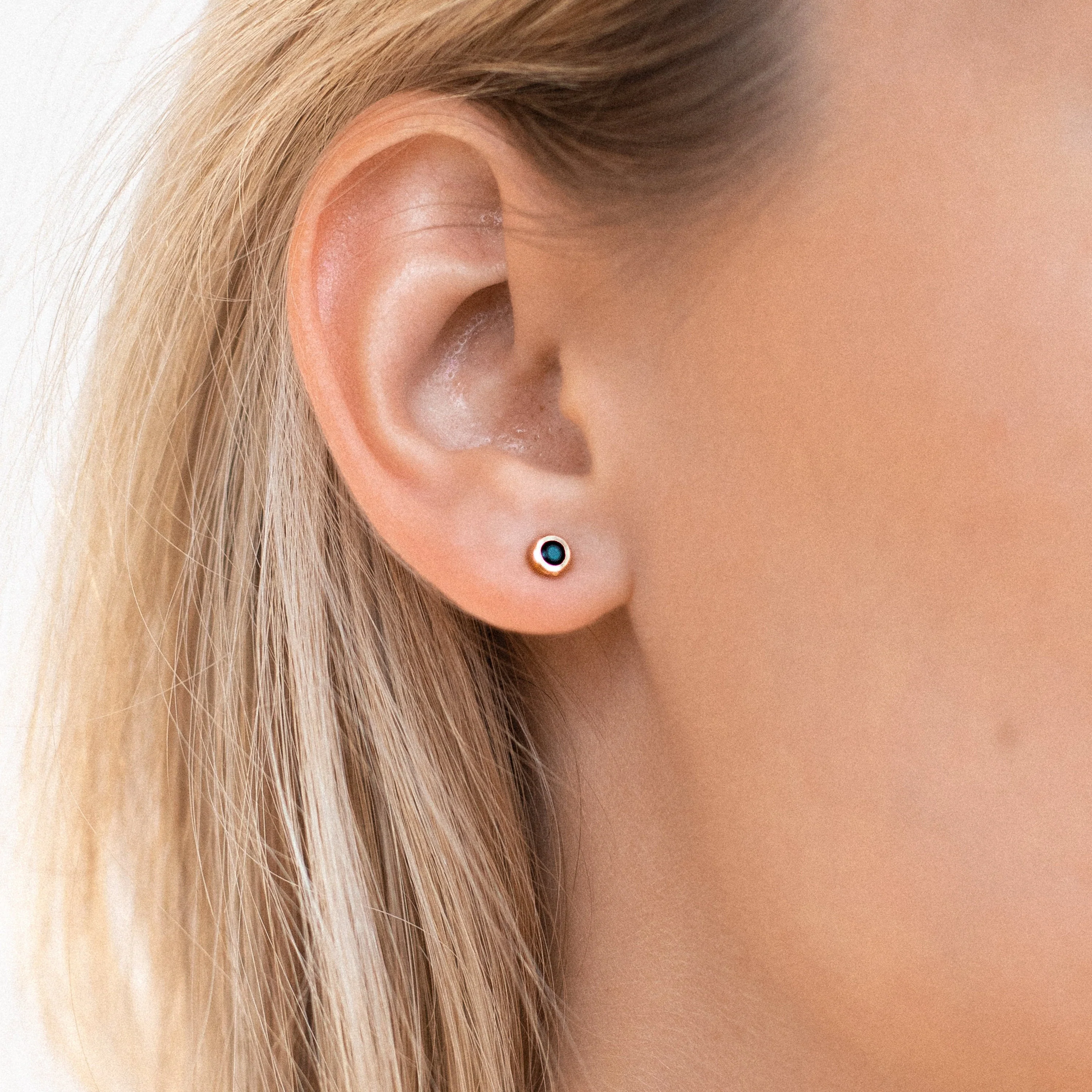 Noir Diamond Studs - Image 2