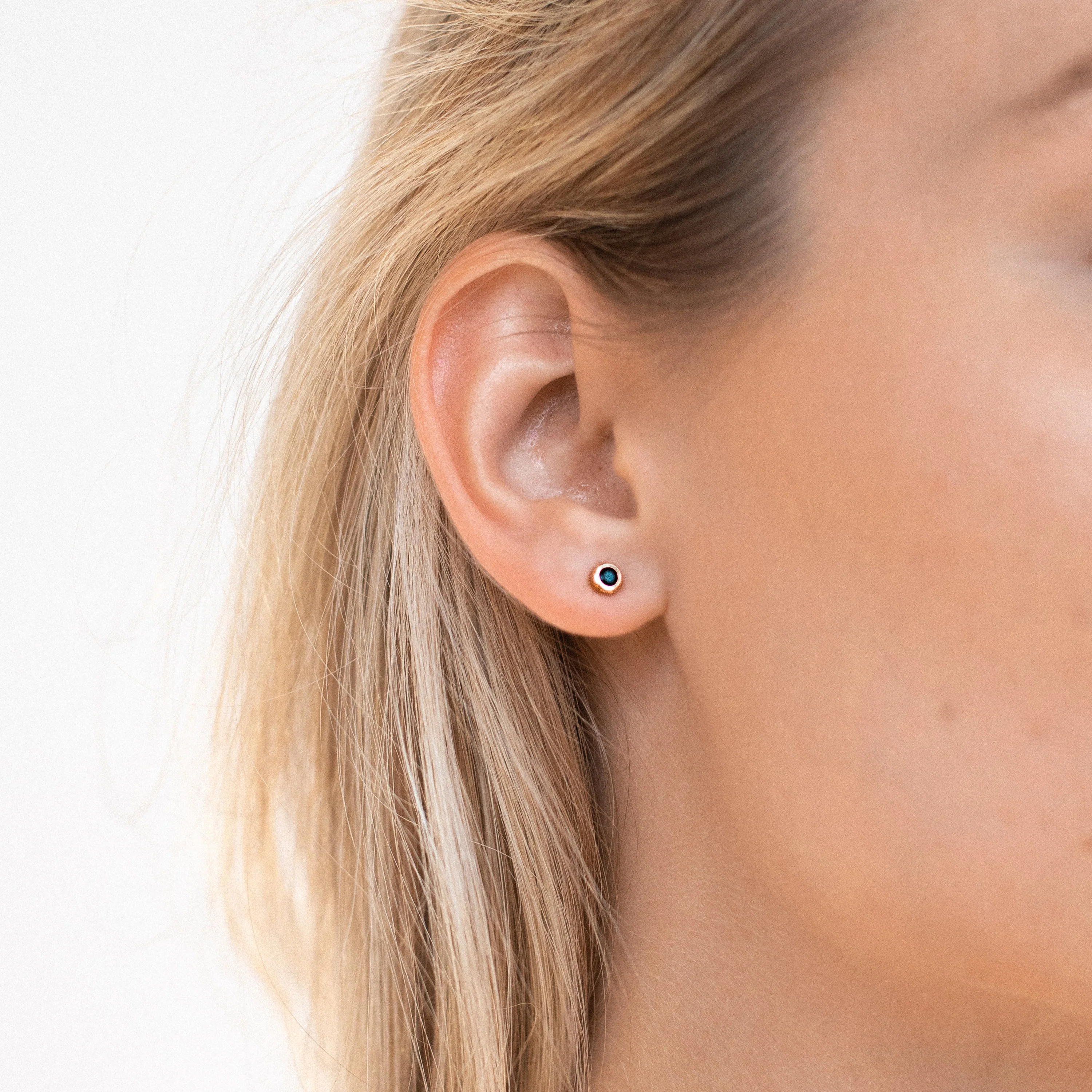 Noir Diamond Studs - Image 5