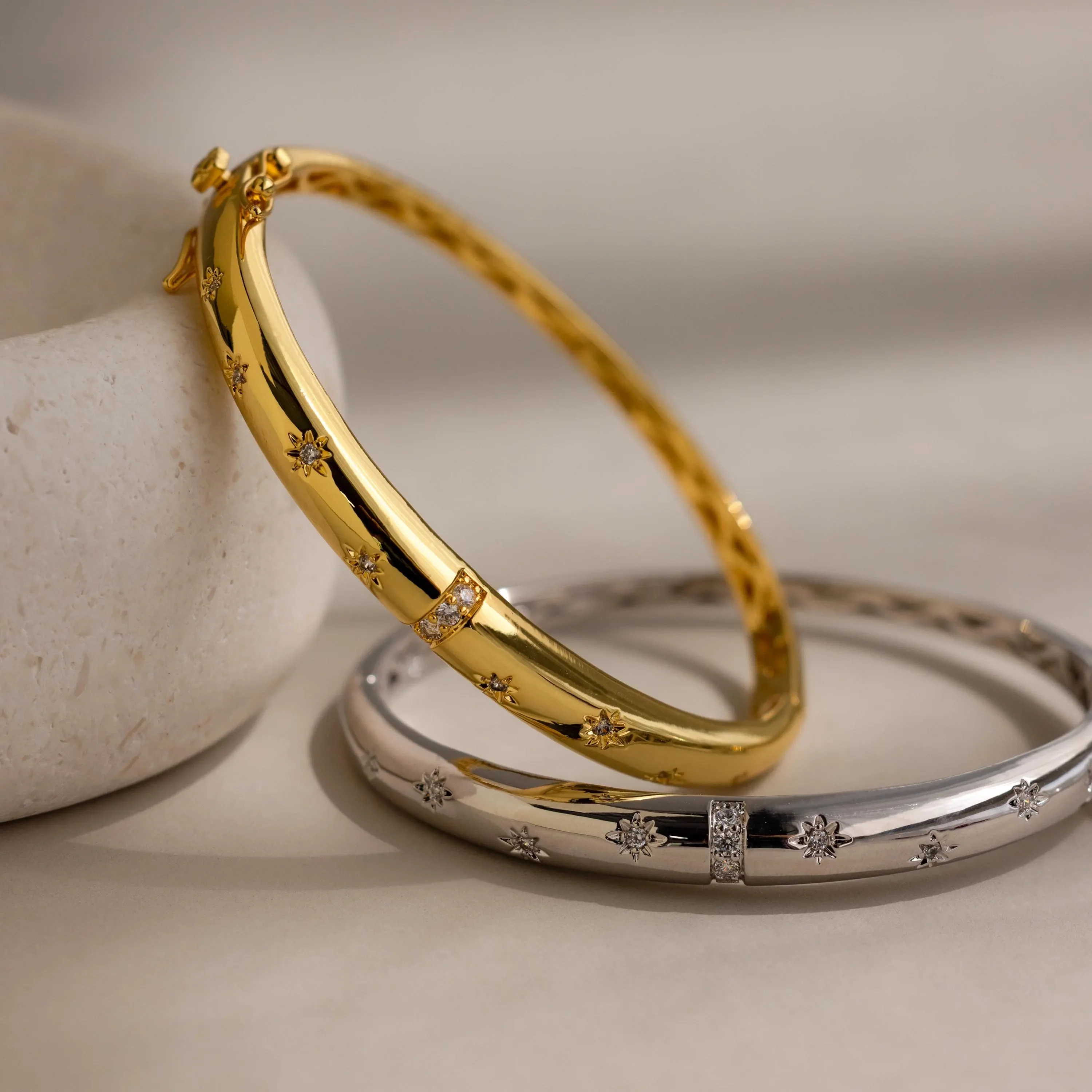 North Star Bangle Bracelet - Image 3