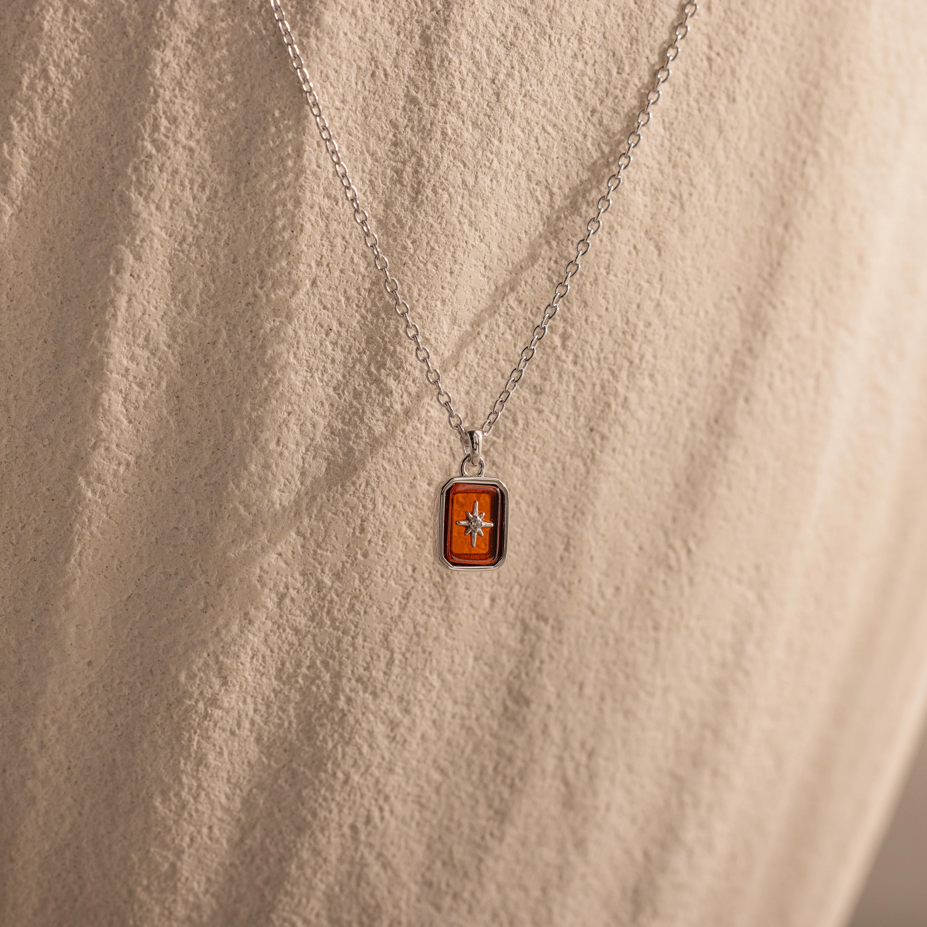 North Star Garnet Necklace - Image 4