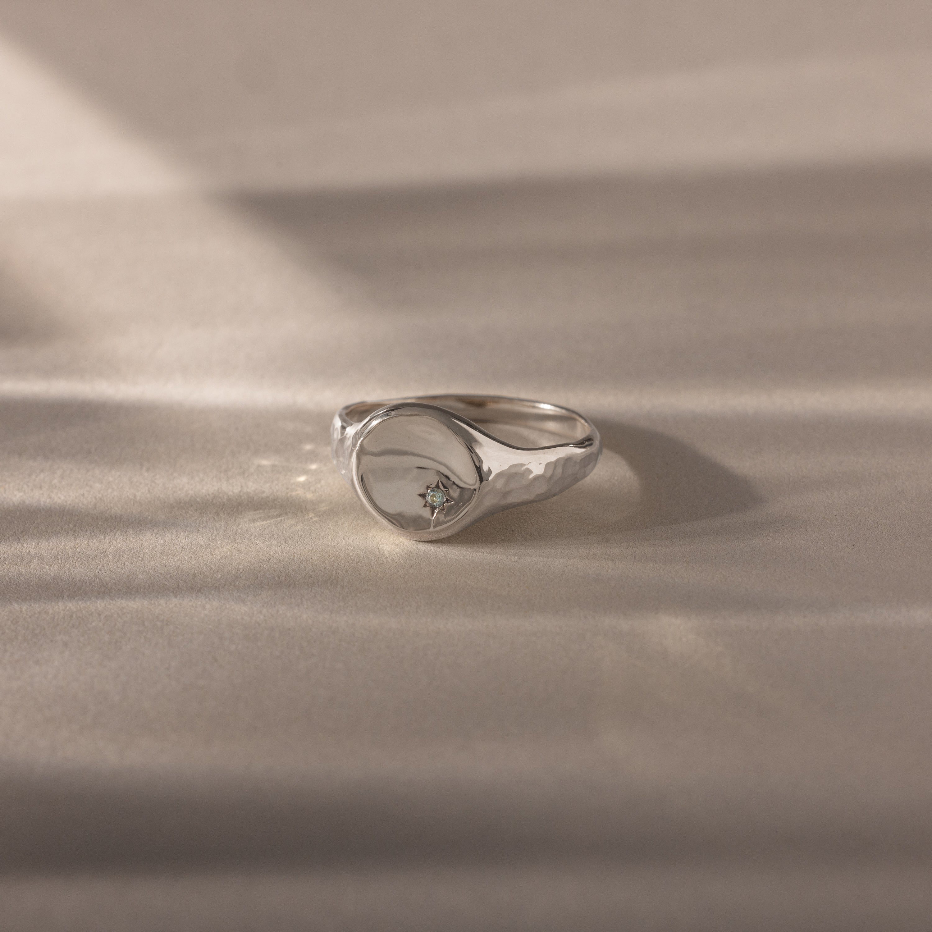 North Star Ruby Signet Ring - Image 5
