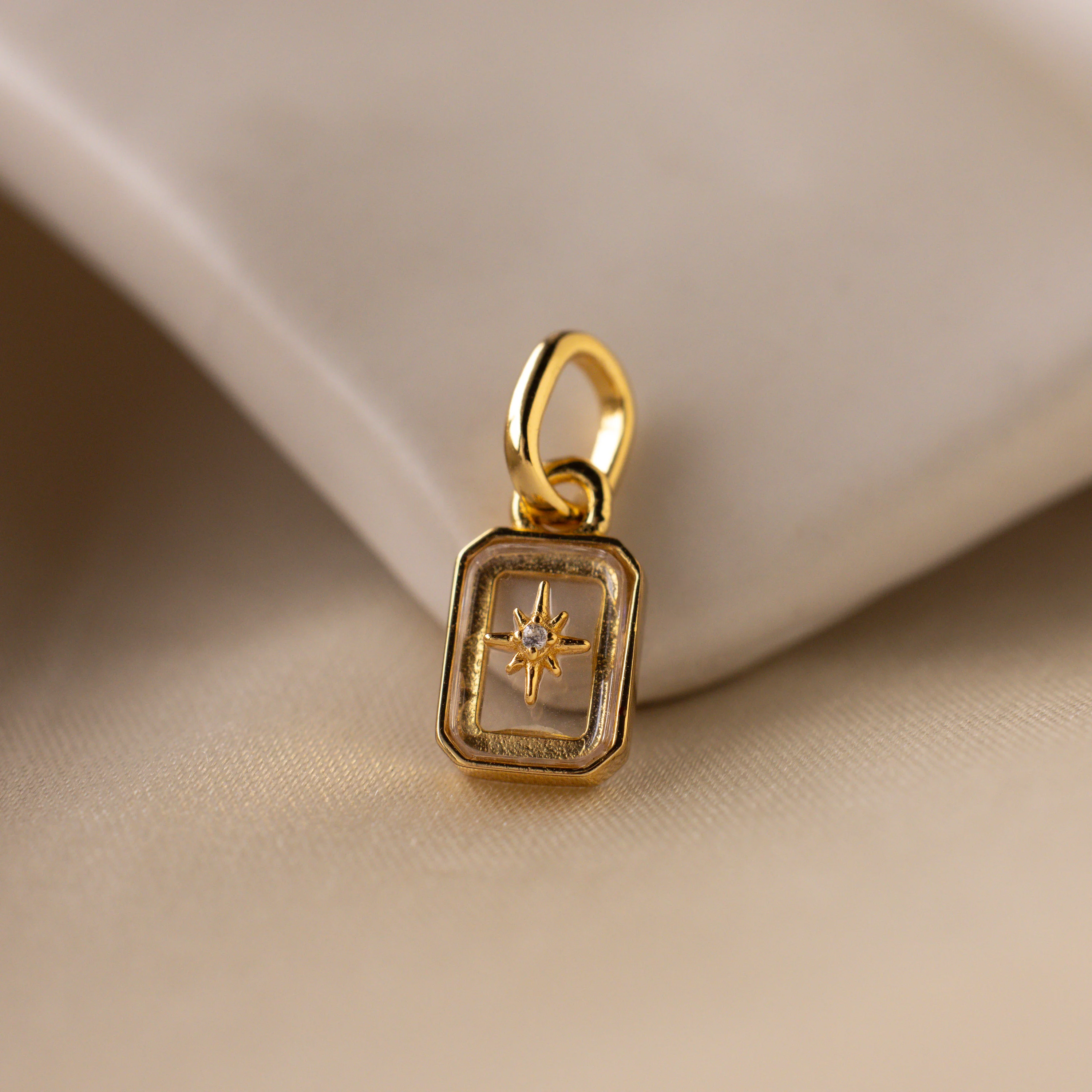 North Star Diamond Charm