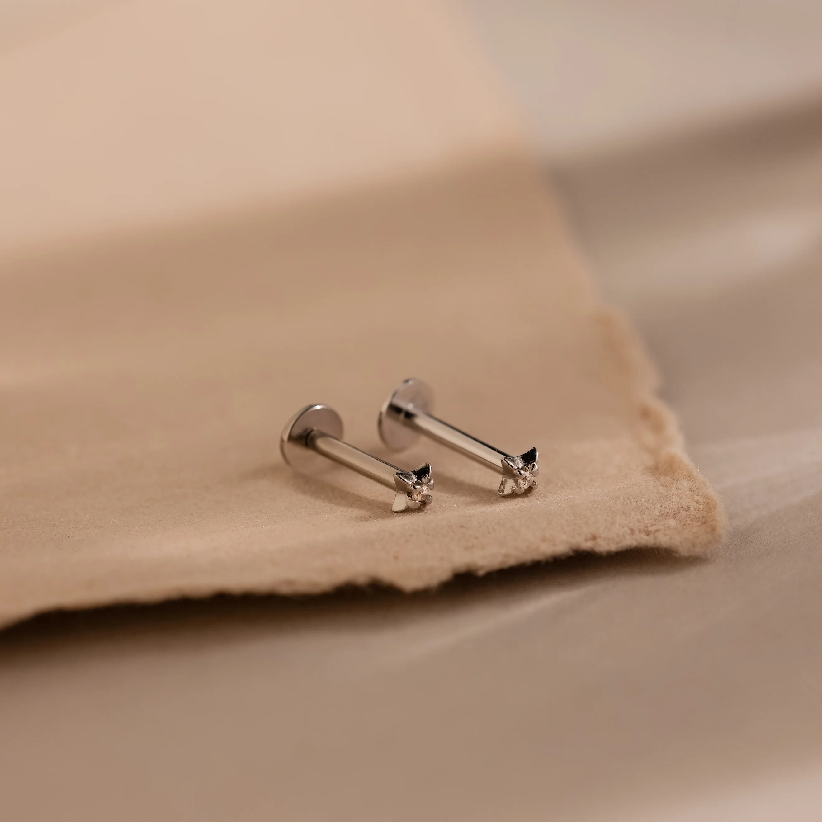 North Star Flatback Studs in Silver - Image 3