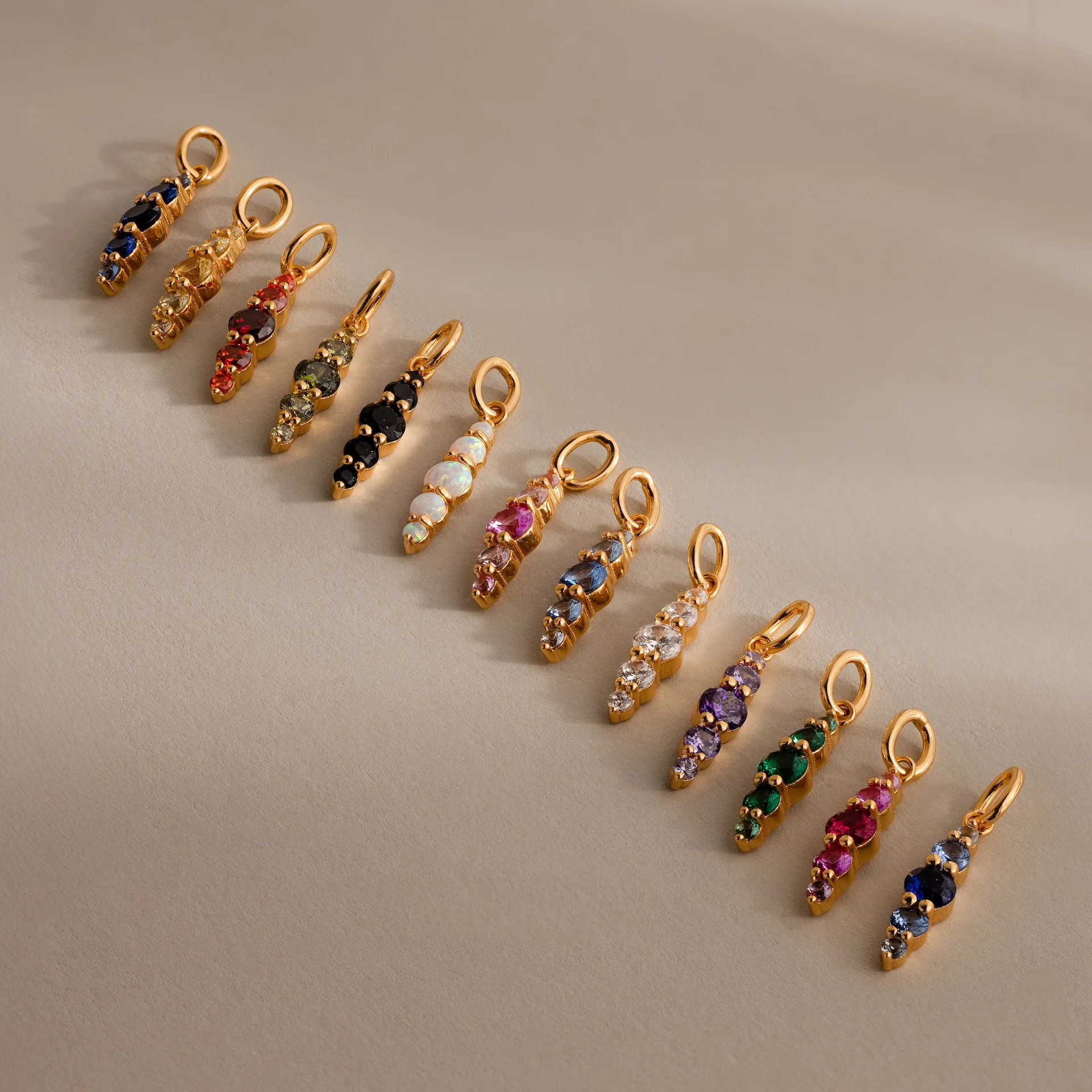 Ombre Lace Birthstone Charm - Image 7