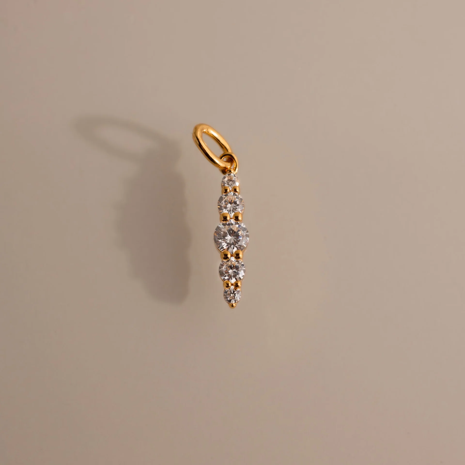 Ombre Lace Diamond Charm