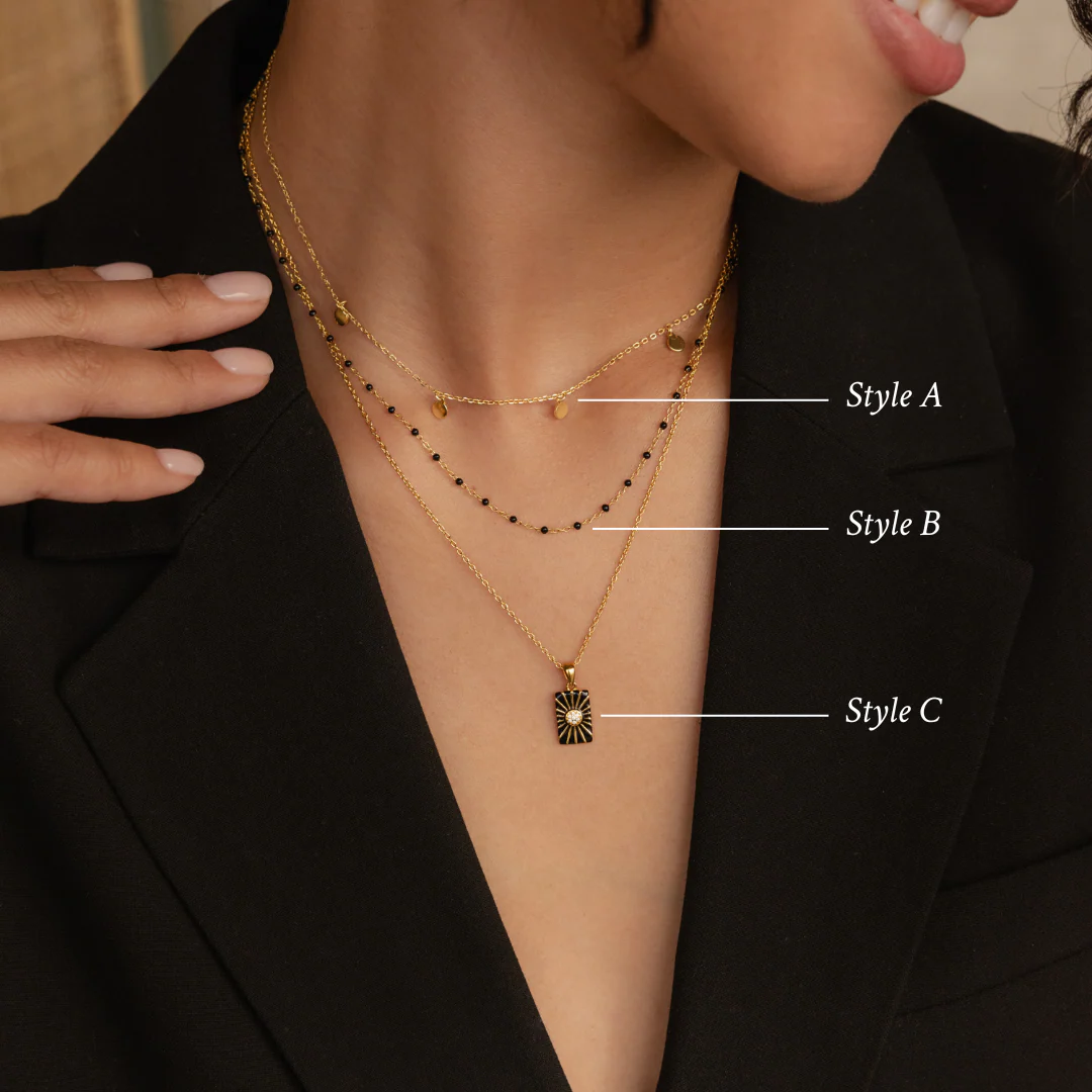 Onyx Necklace Set - Image 3