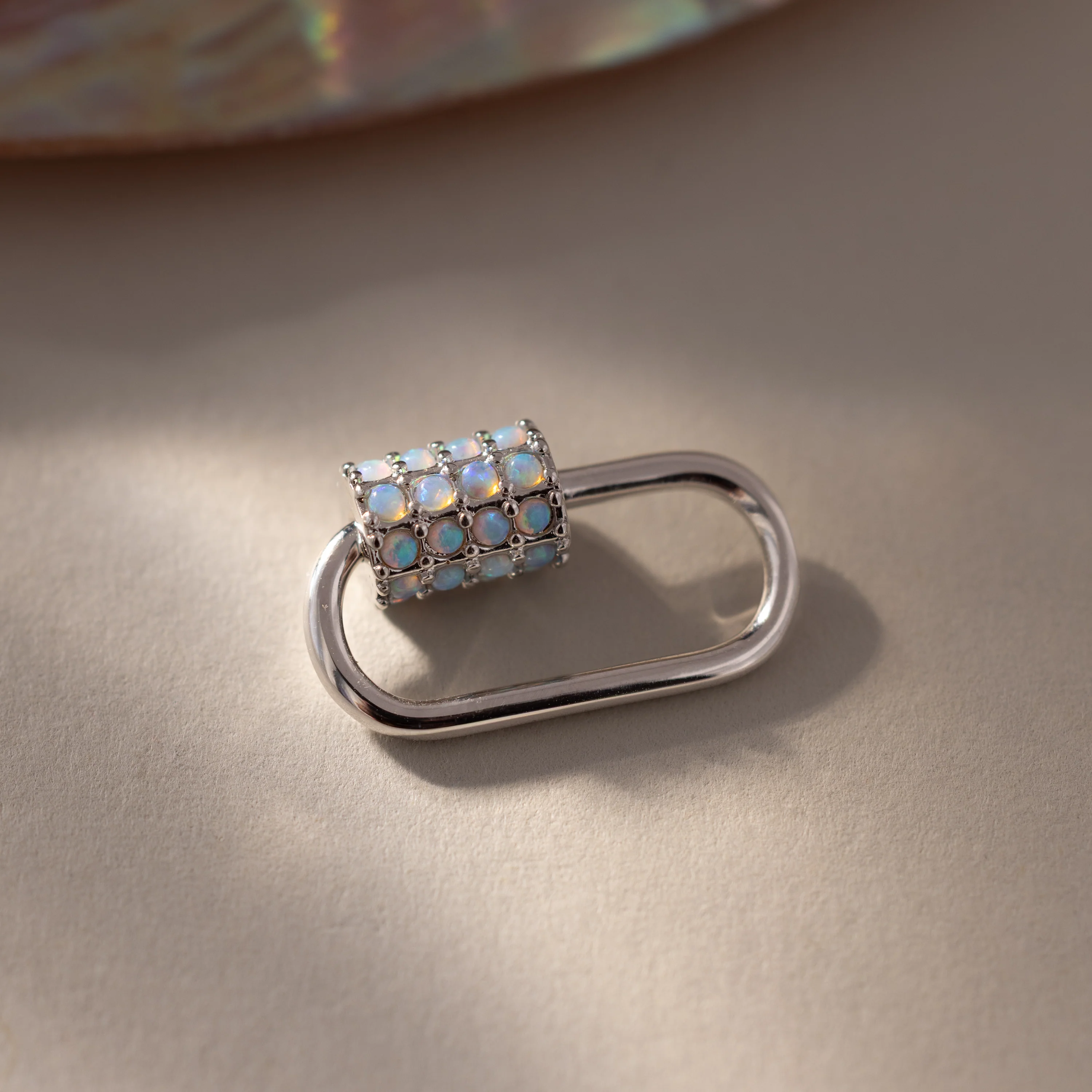 Opal Carabiner Clasp - Image 2