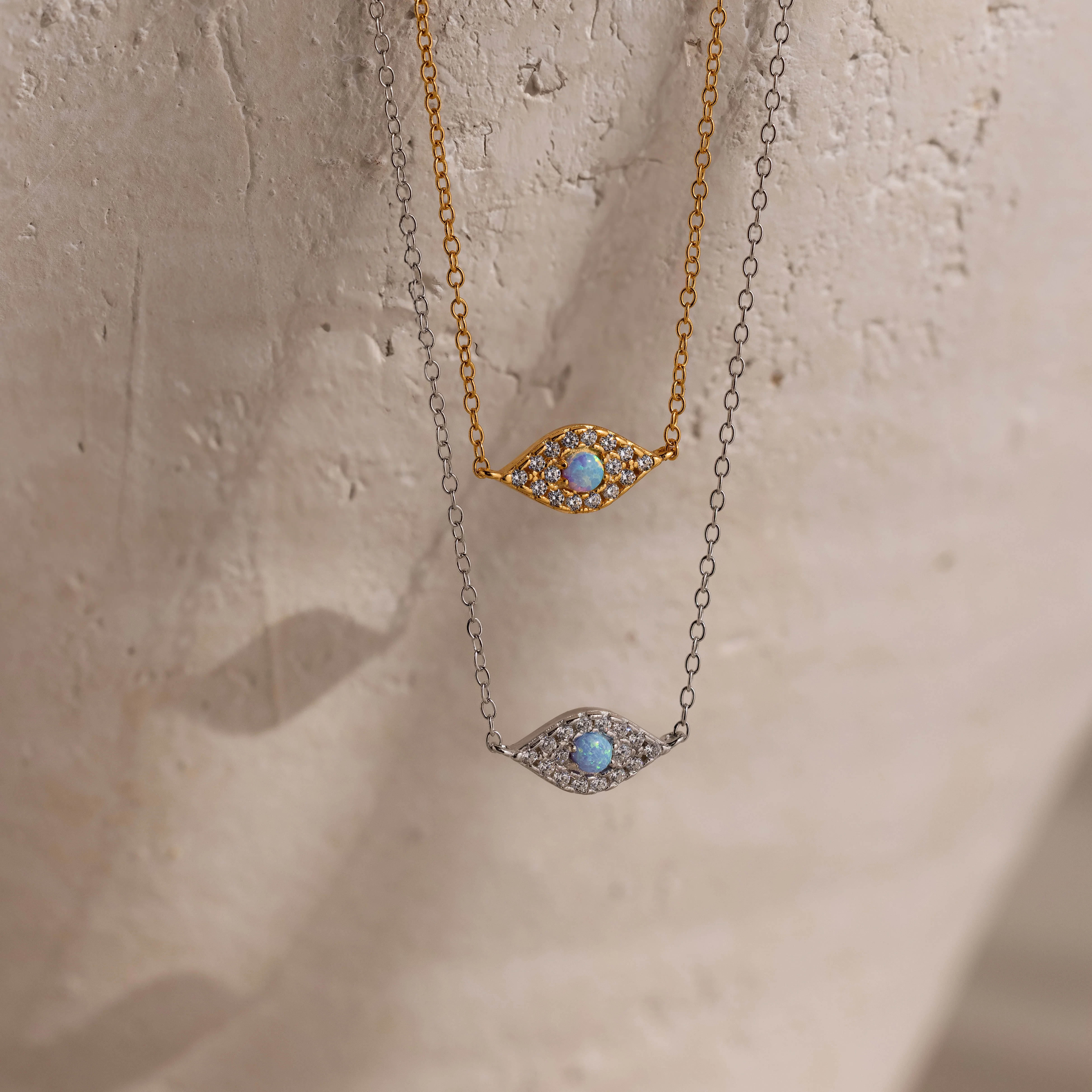 Opal Eye Necklace
