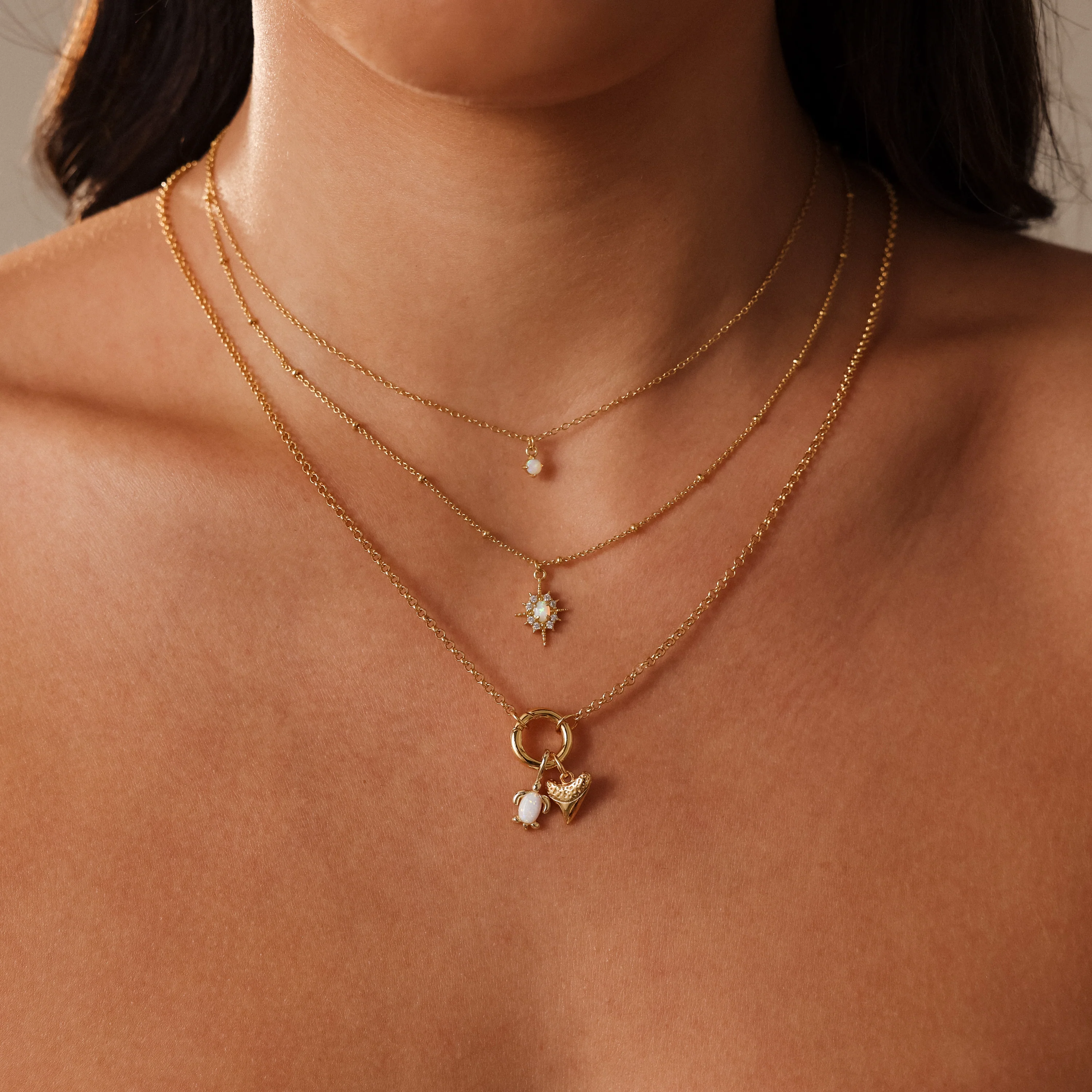 Opal Sea Turtle Charm - Image 6