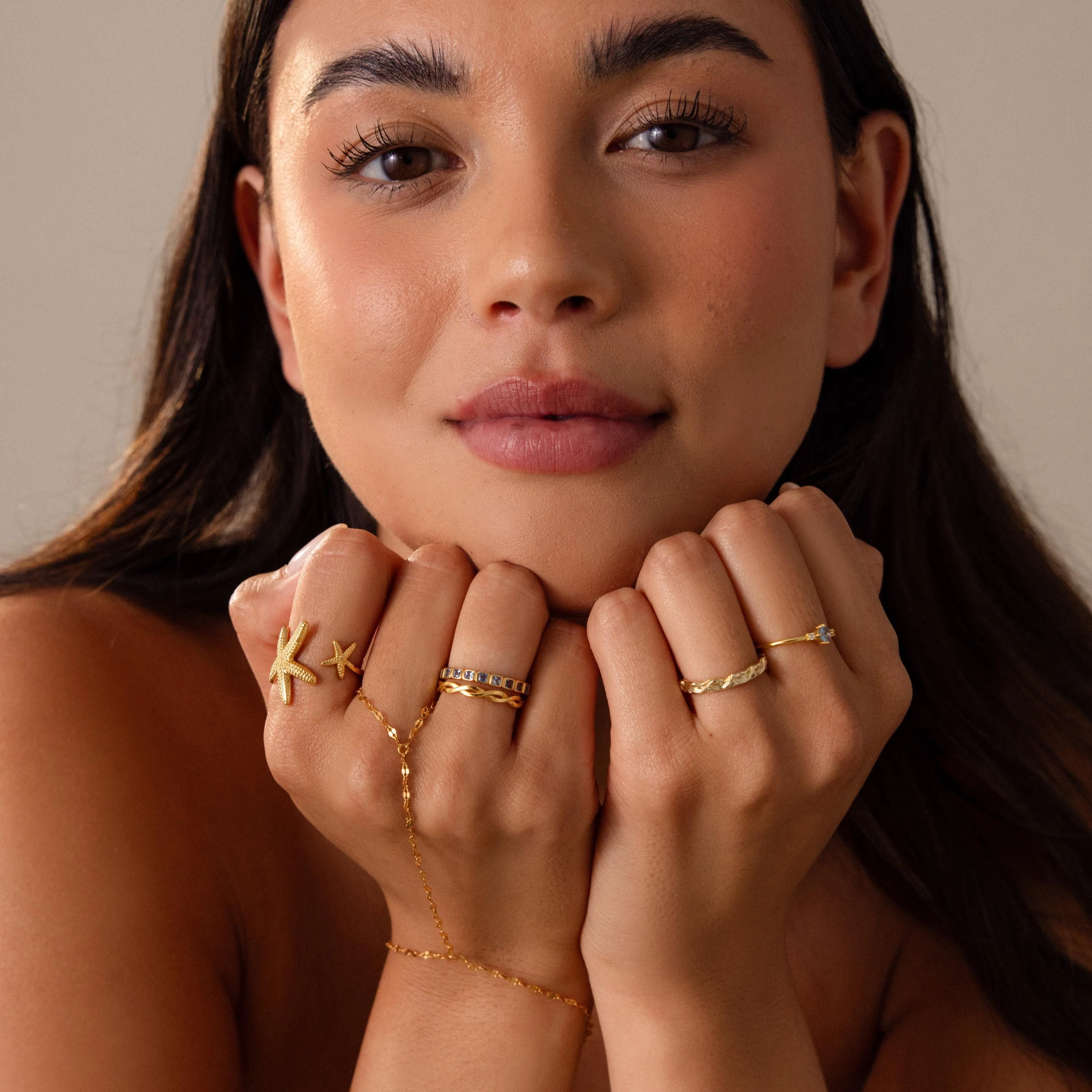 Open Duo Starfish Ring - Image 4