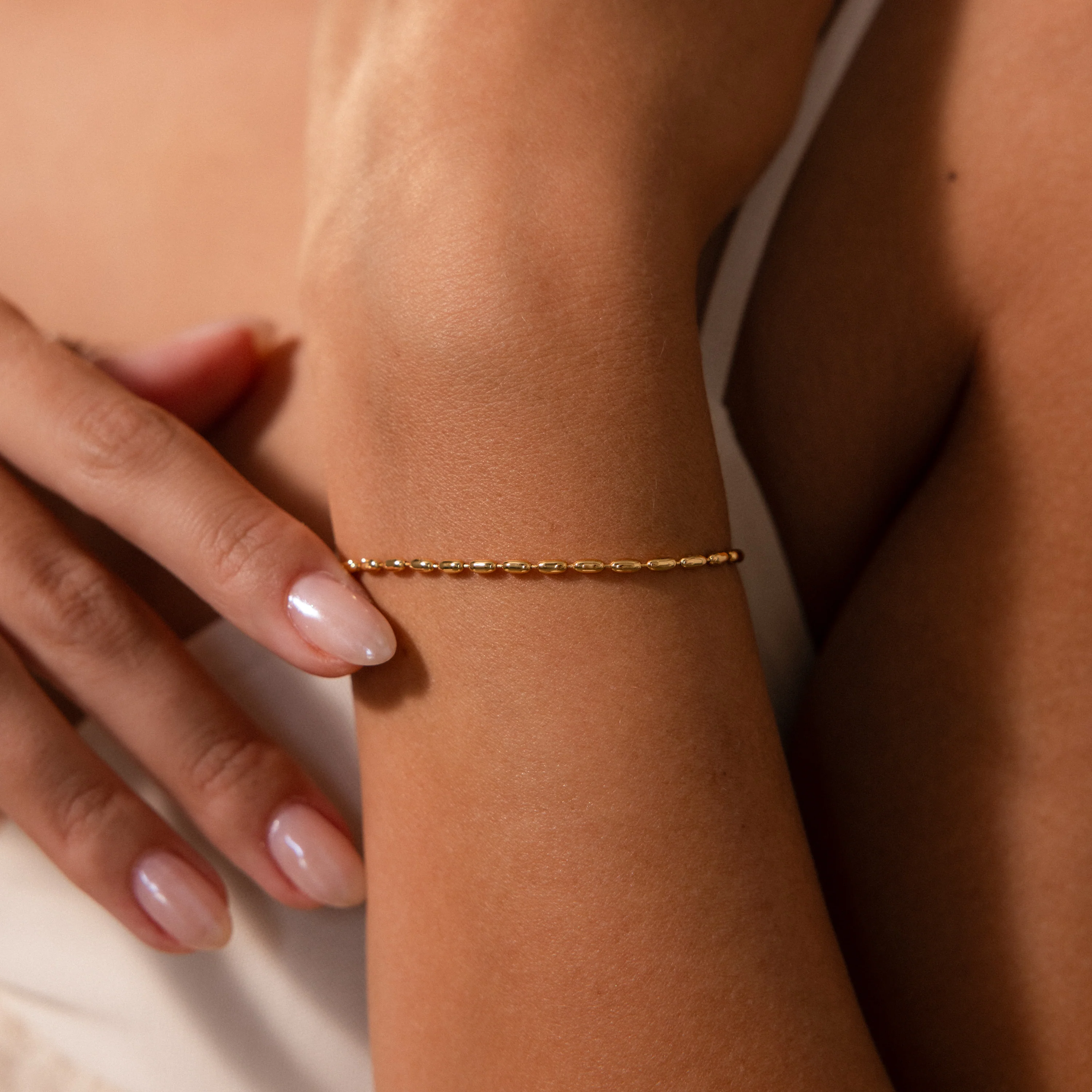 Oval Beaded Bracelet - Image 2